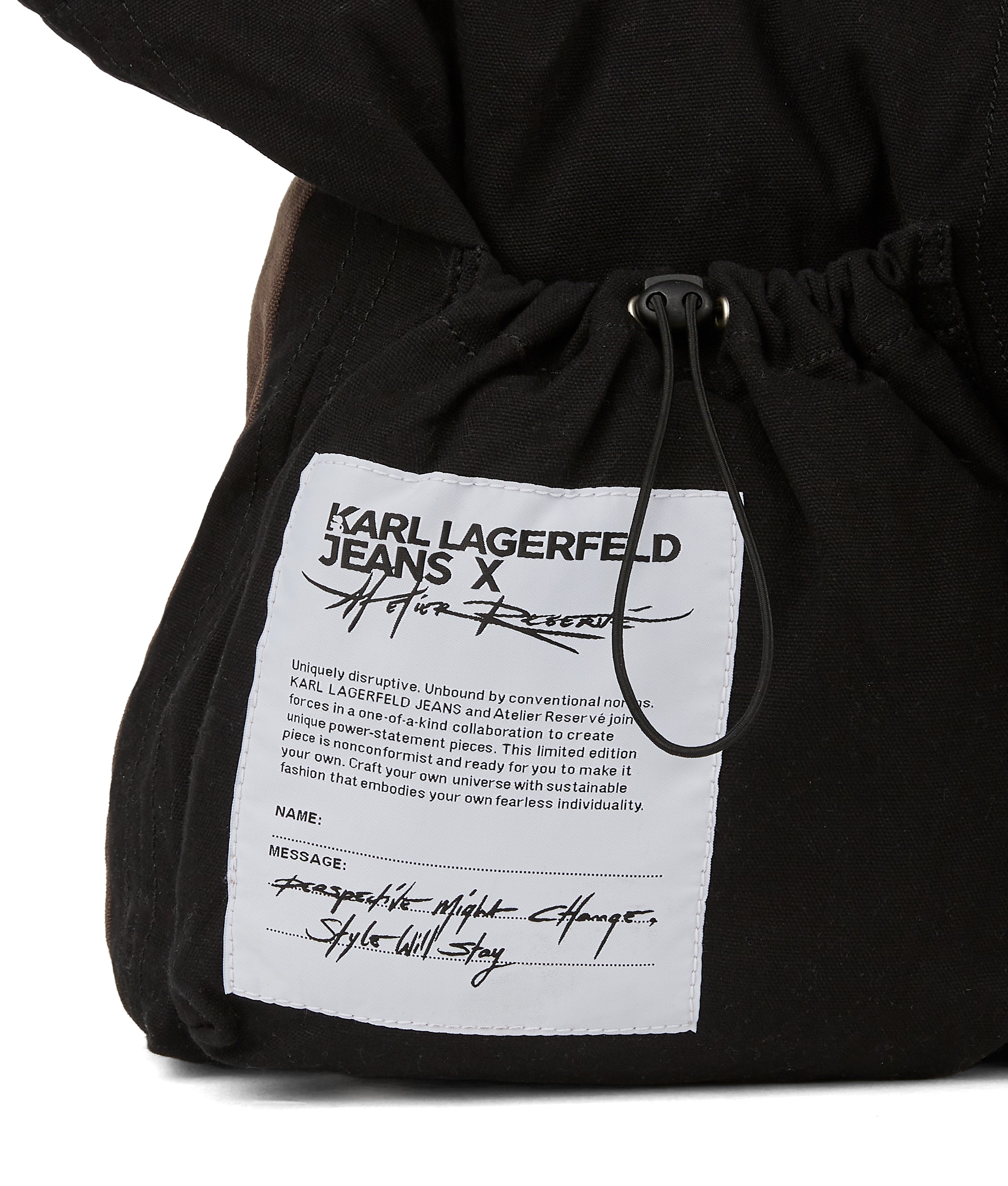 KLJ X ATELIER RESERVÉ CANVAS SHOPPER