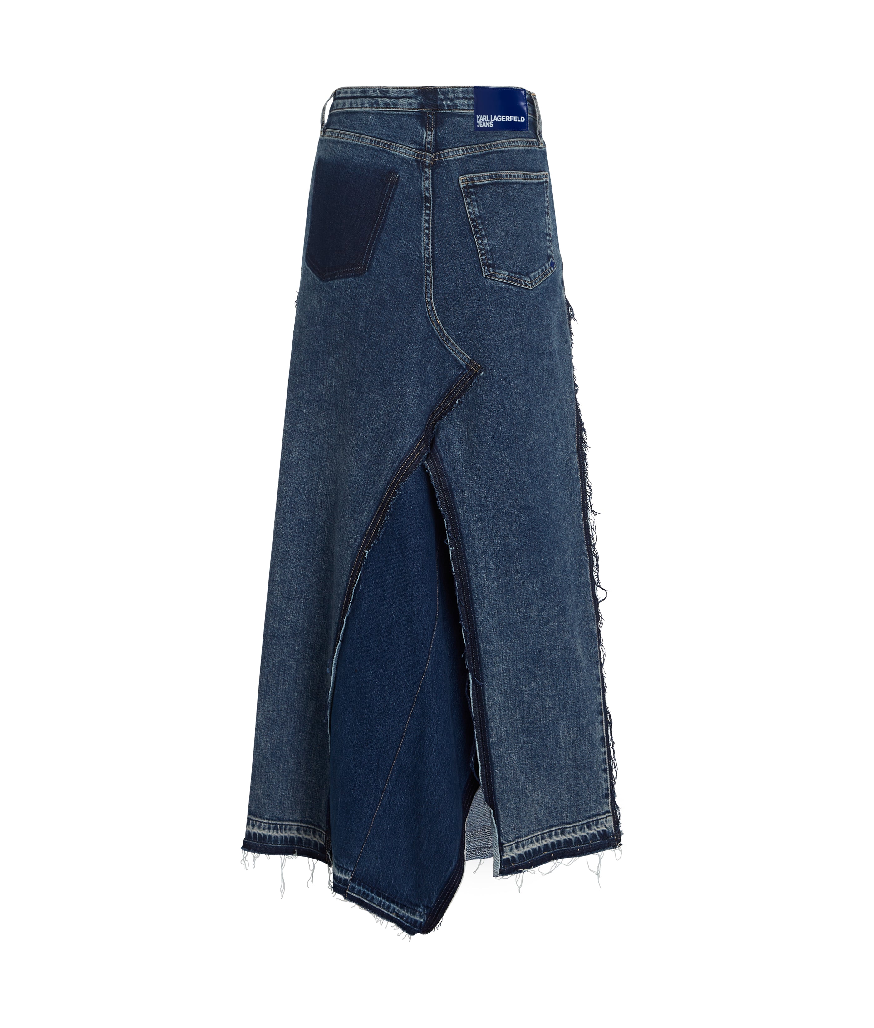 KLJ X ATELIER RESERVÉ DENIM MAXI SKIRT