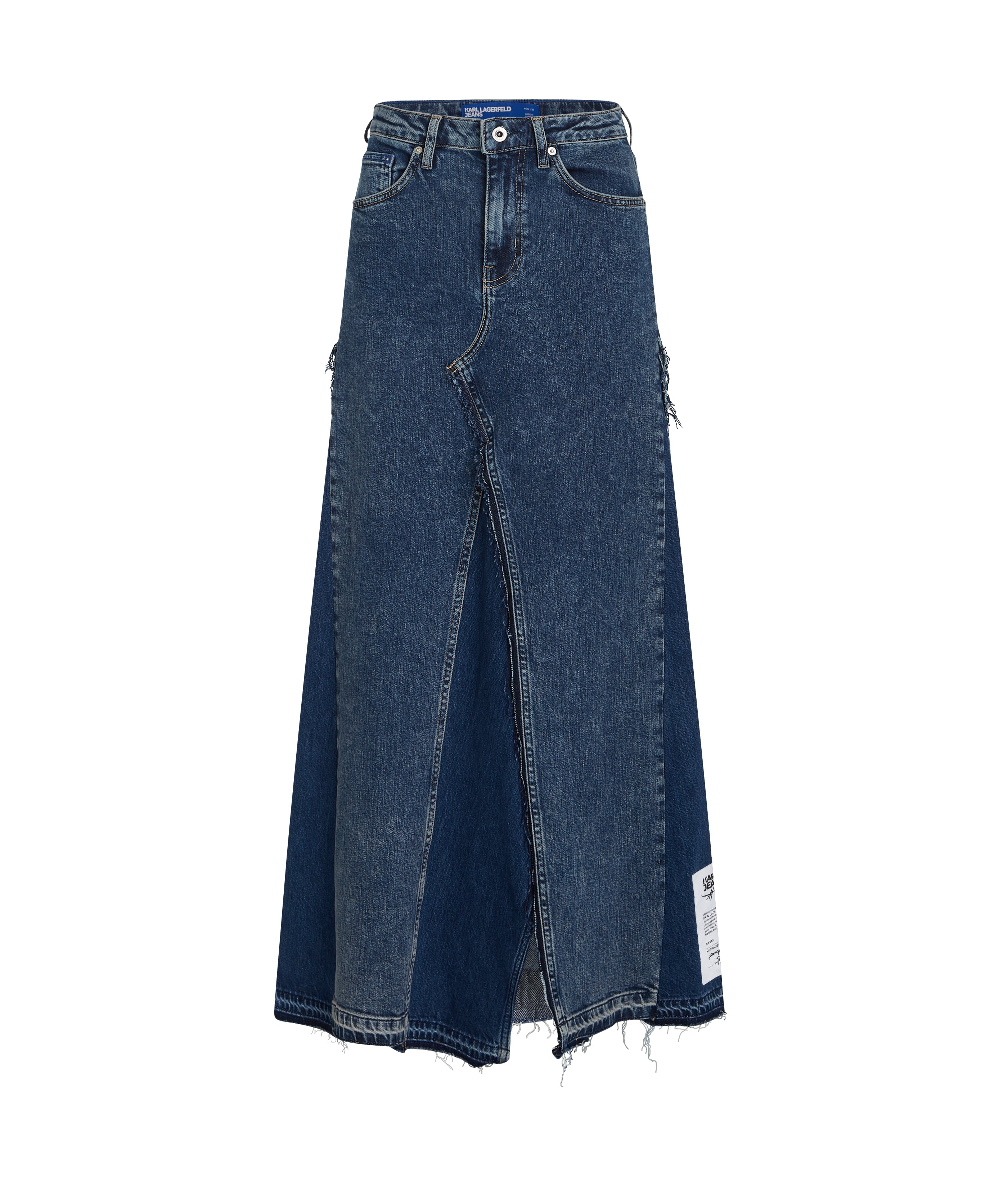 KLJ X ATELIER RESERVÉ DENIM MAXI SKIRT