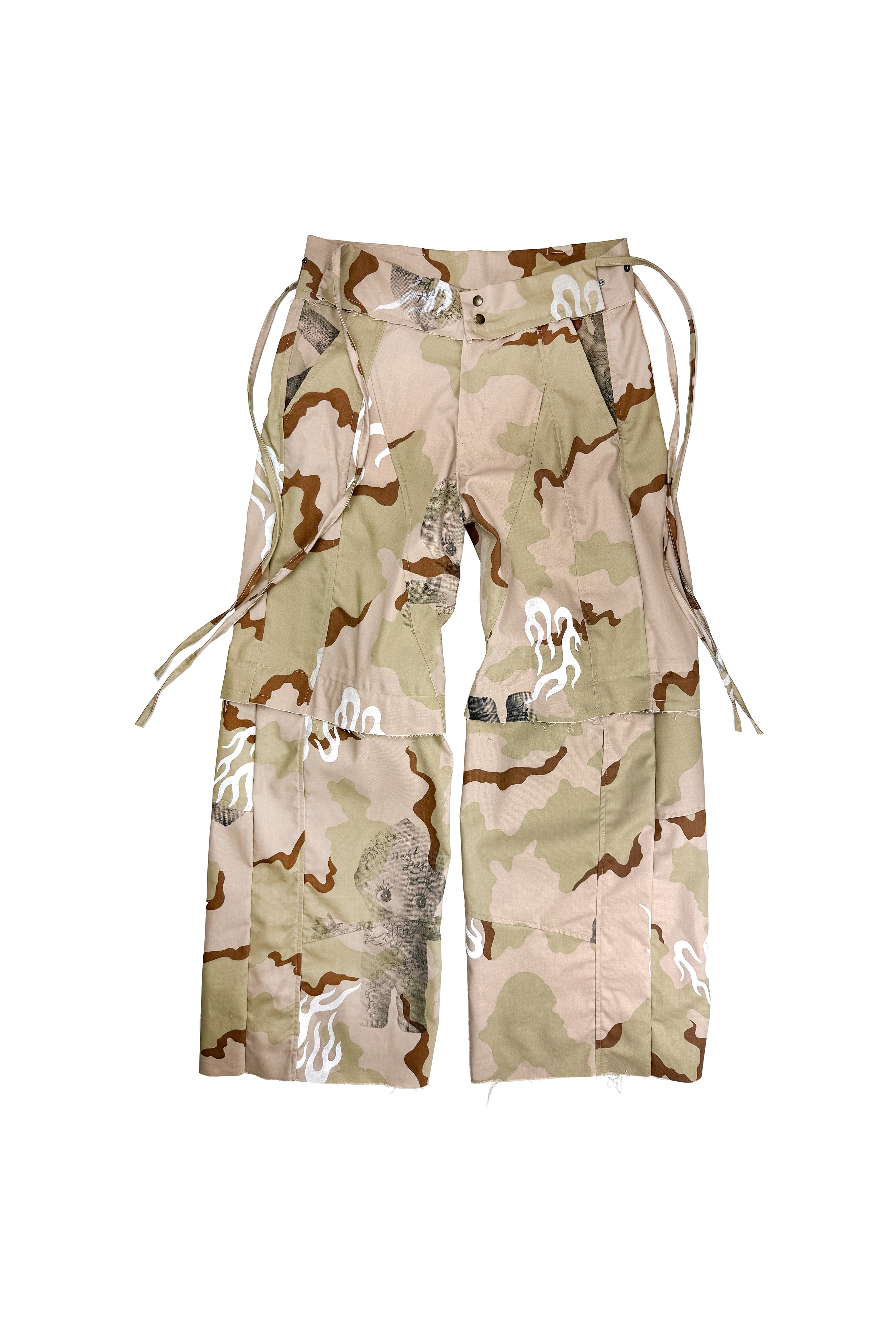 DESERT WIDE CAMO PANTS