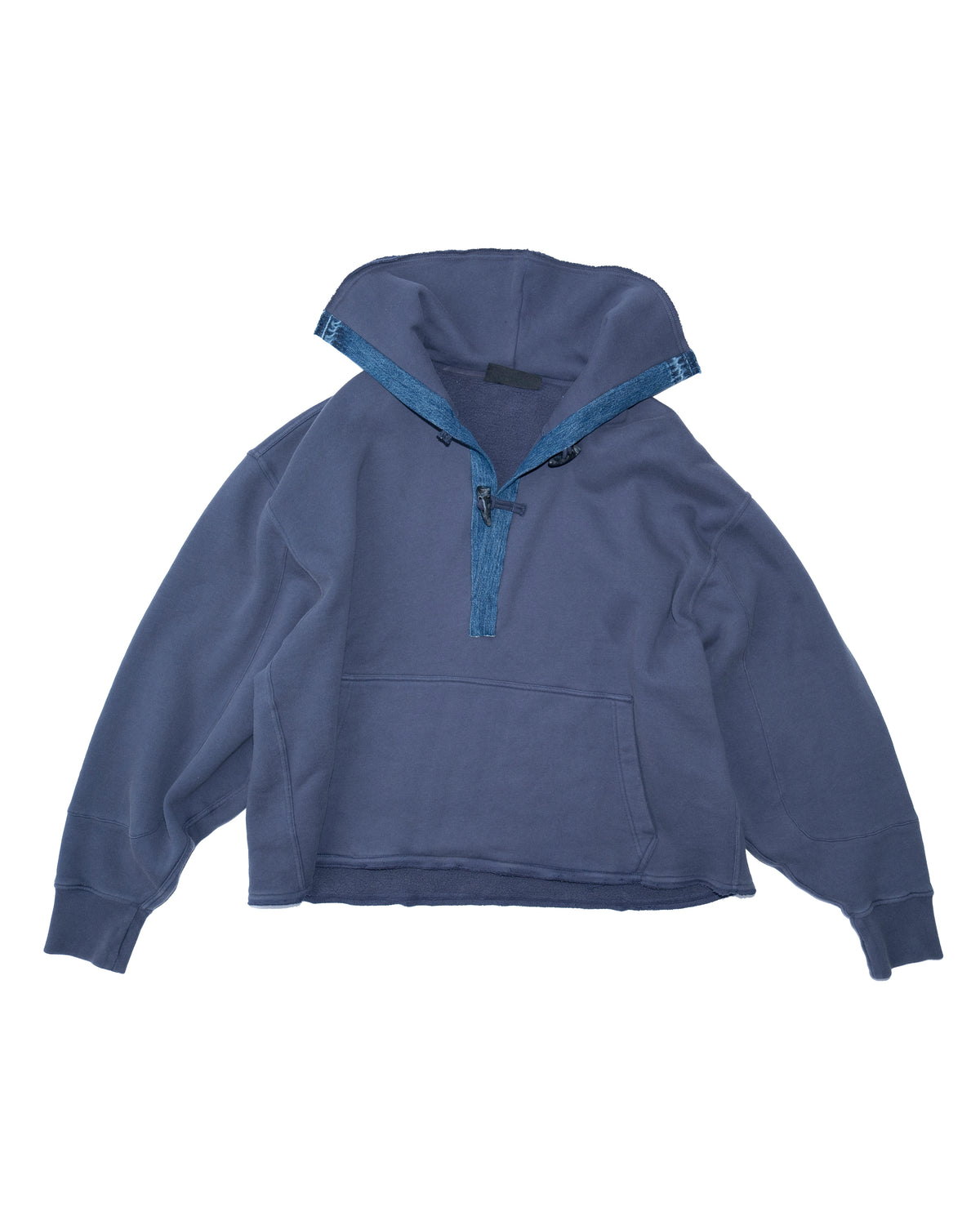 Box Hoodie Reconstructed Sailor Navy