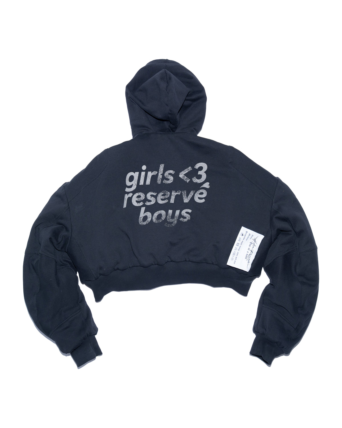 Cropped Reversible Bomber Jacket