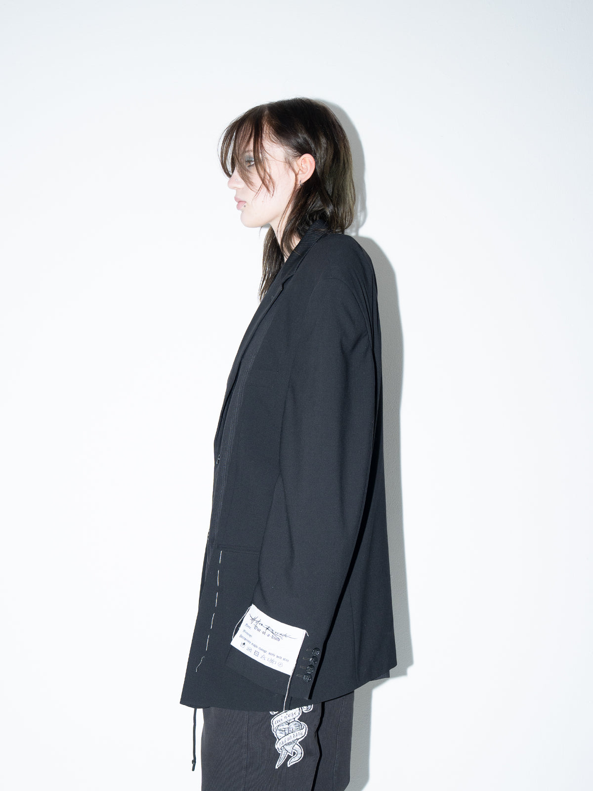 Blazer Reconstructed "Shades of Black"
