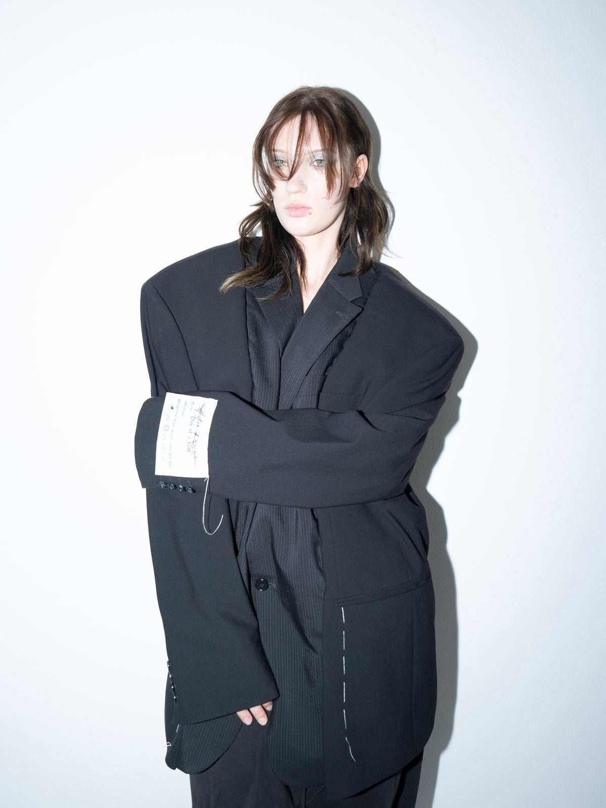 Blazer Reconstructed "Shades of Black"