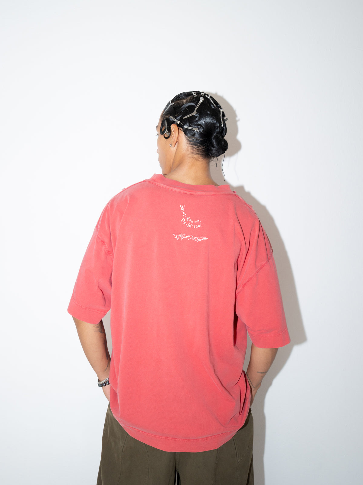 Box T-Shirt Plastic Chair Red