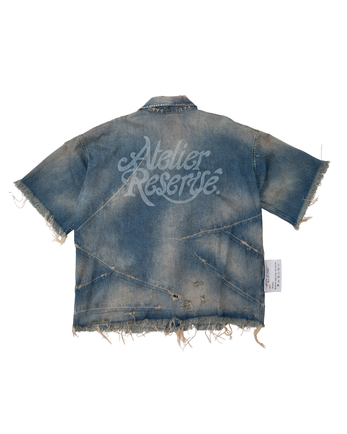 Denim Shirt Washed Blue