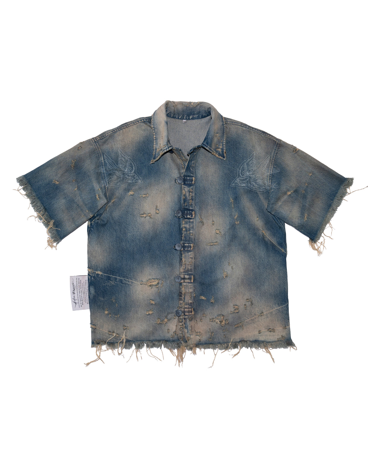 Denim Shirt Washed Blue
