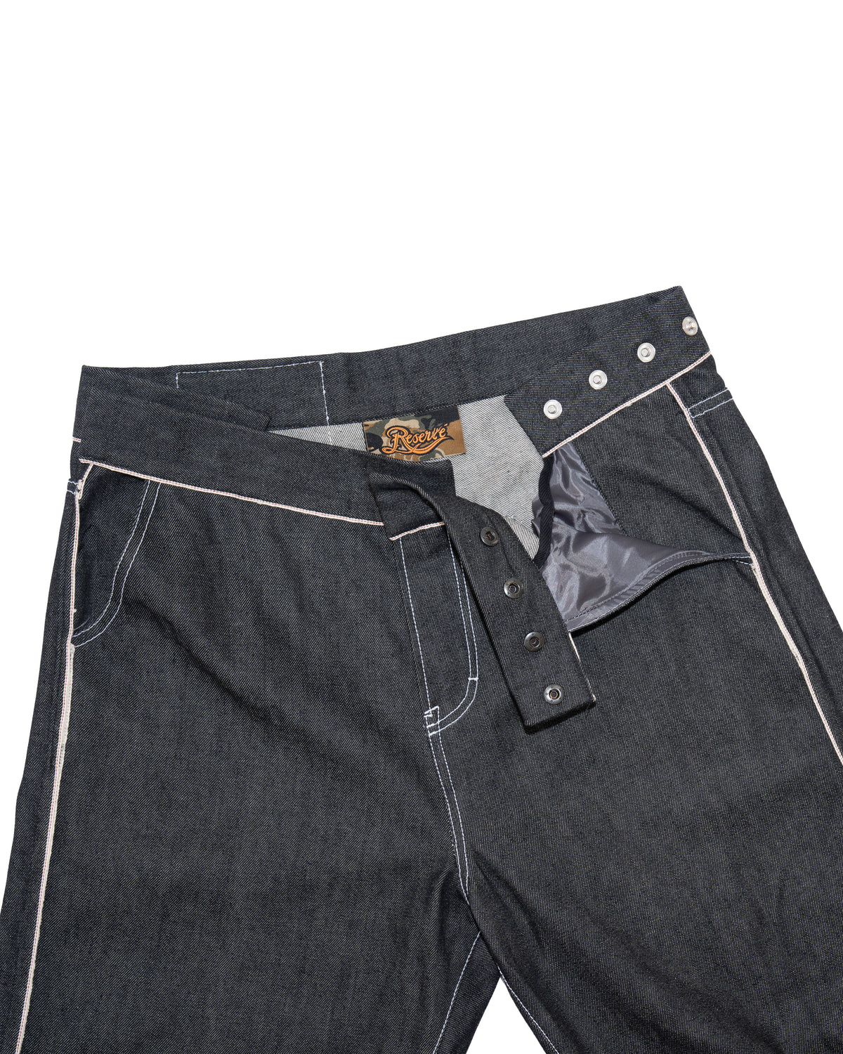 Raw Jeans Pants "Sleeping Cat"