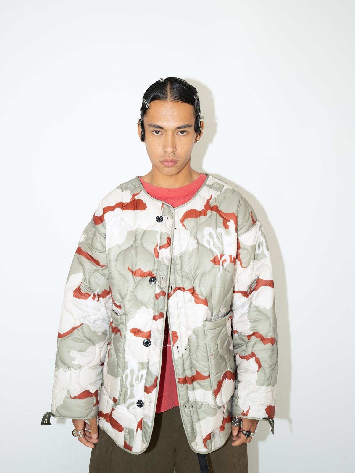 Liner Jacket Reversible Camo/Silver