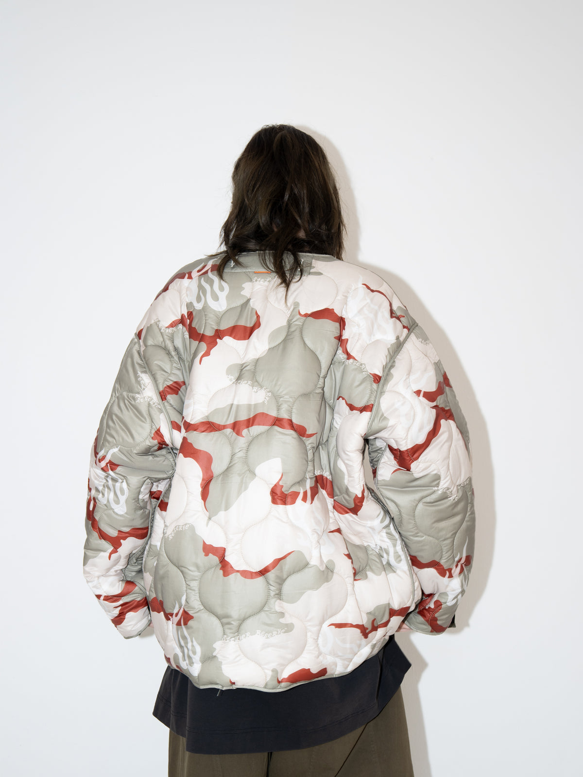 Liner Jacket Reversible Camo/Silver