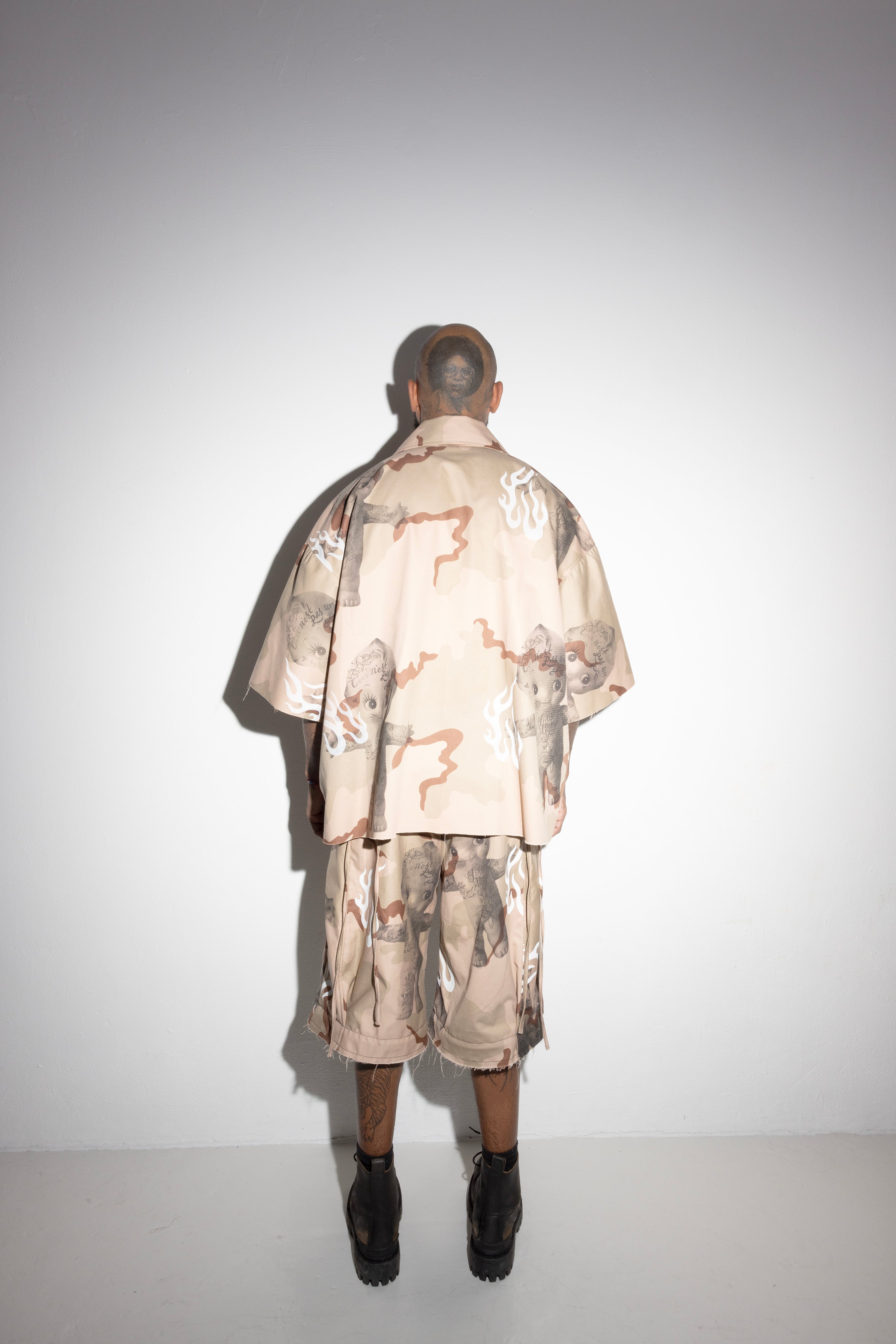 DESERT WIDE CAMO PANTS