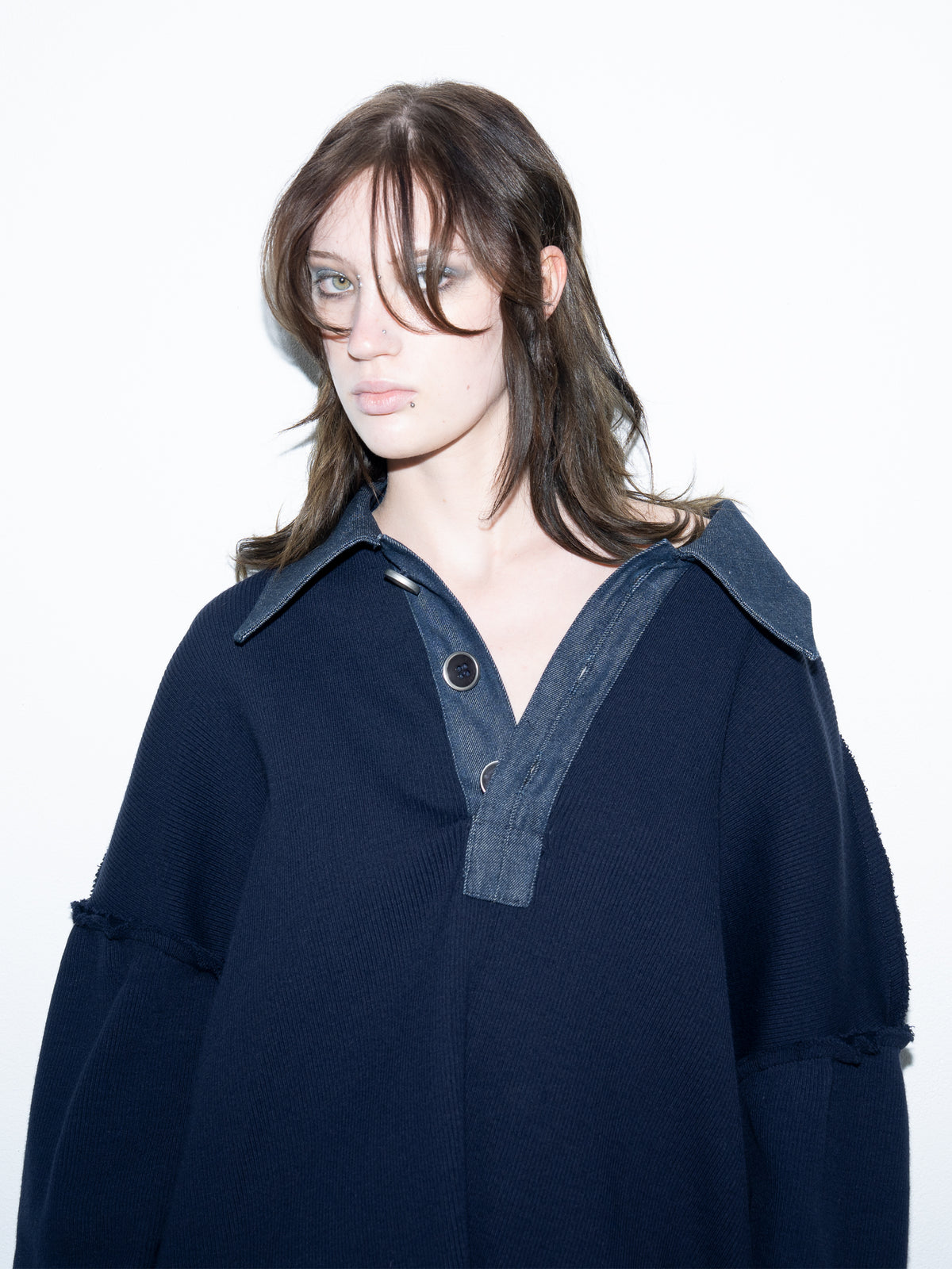 Polo Oversized Navy