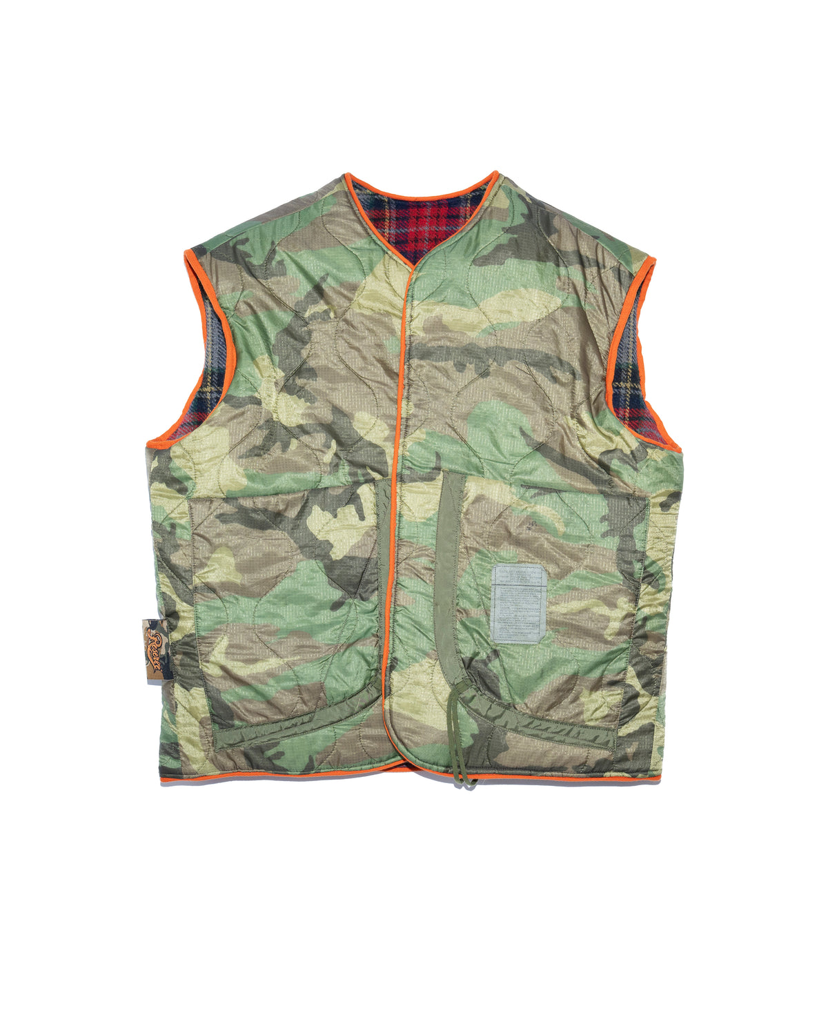 Quilted Wool Vest Multi
