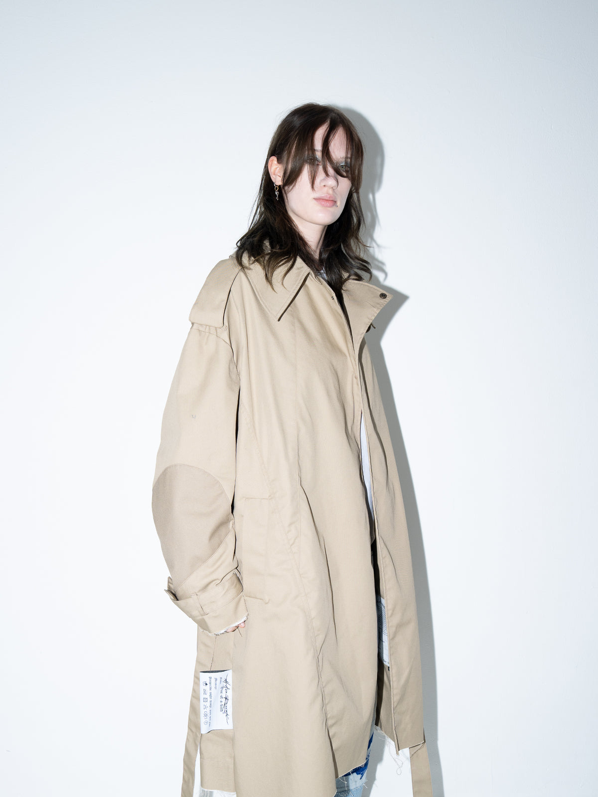 Trench Coat Khaki Beige