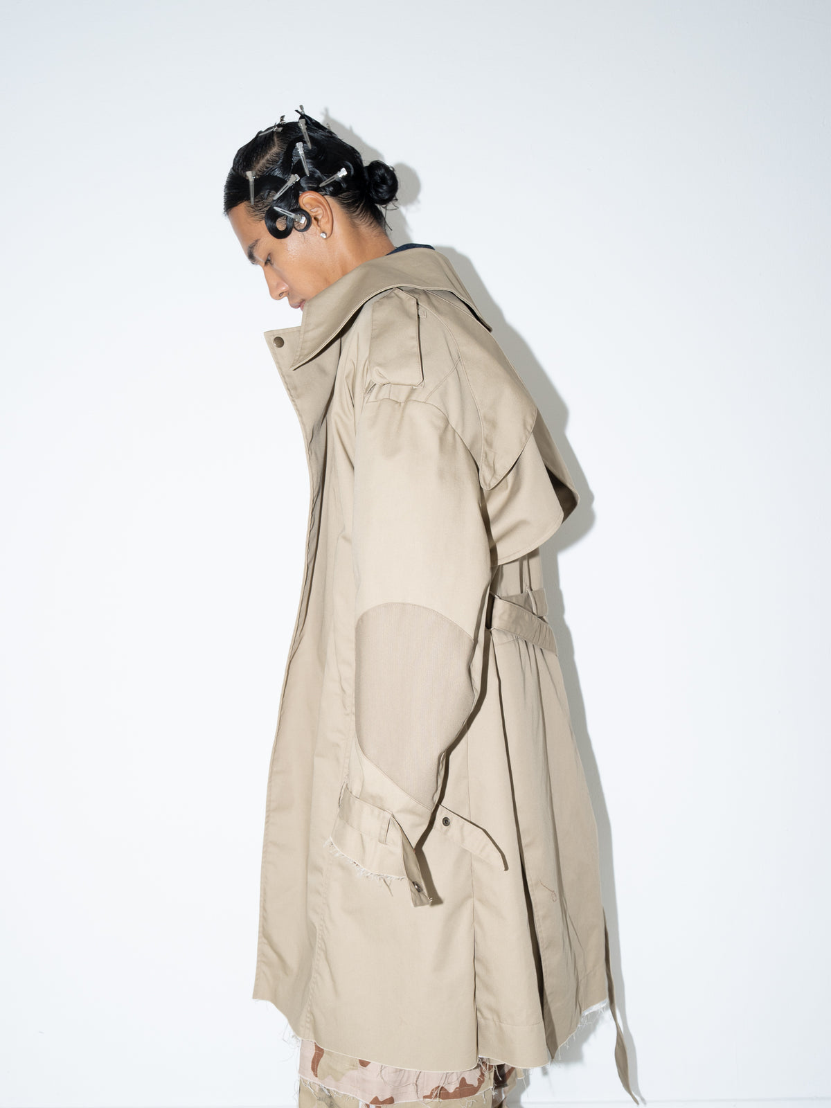 Trench Coat Khaki Beige