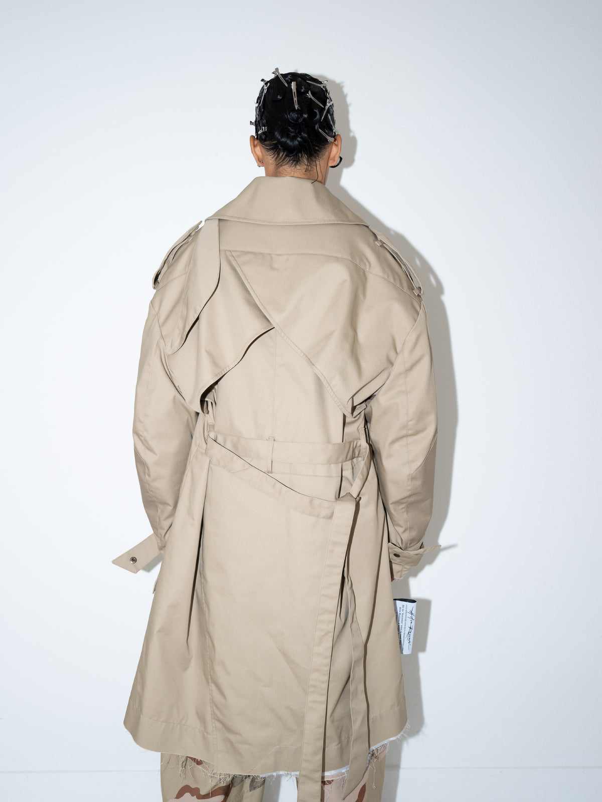 Trench Coat Khaki Beige