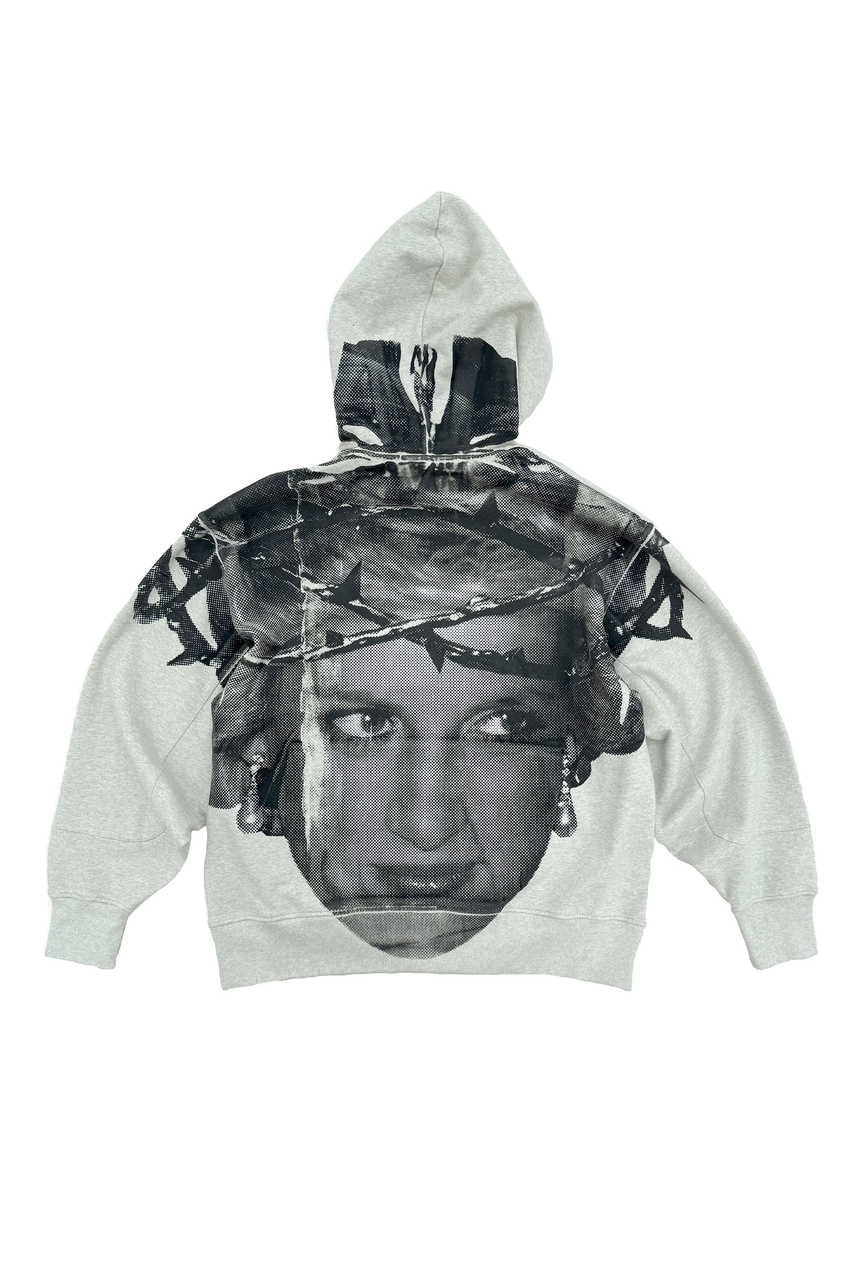 HOODIE "DIANA" GREY MÉLANGE