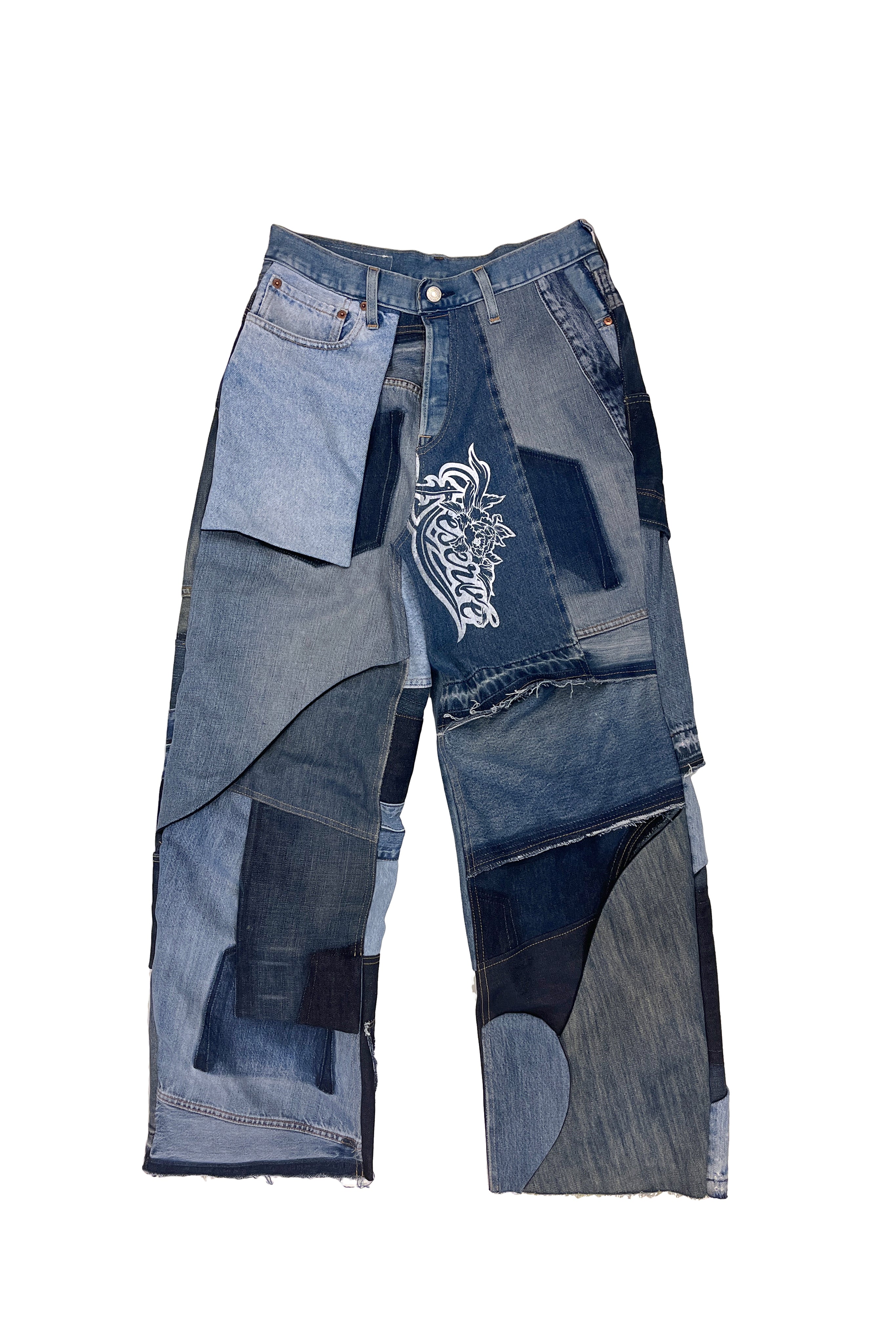 RE-CUT Baggy Jeans