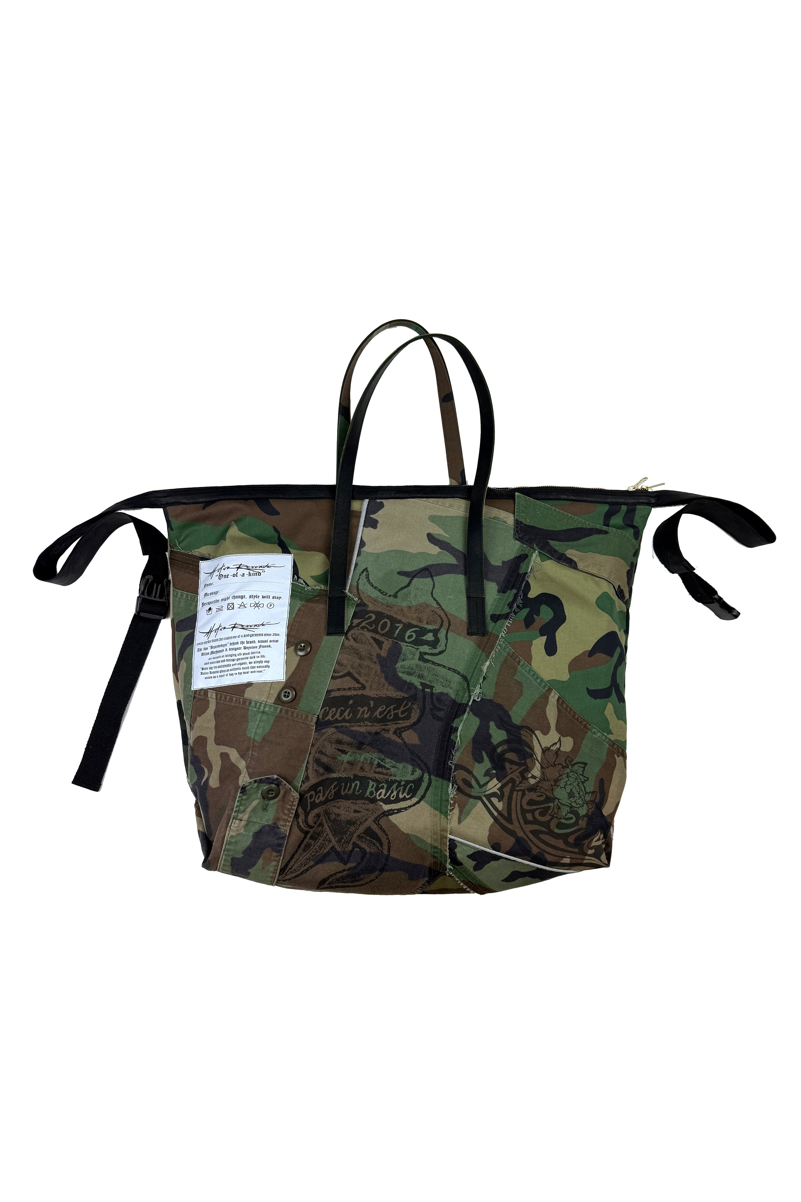 Weekend Bag – Woodland RE-CUT