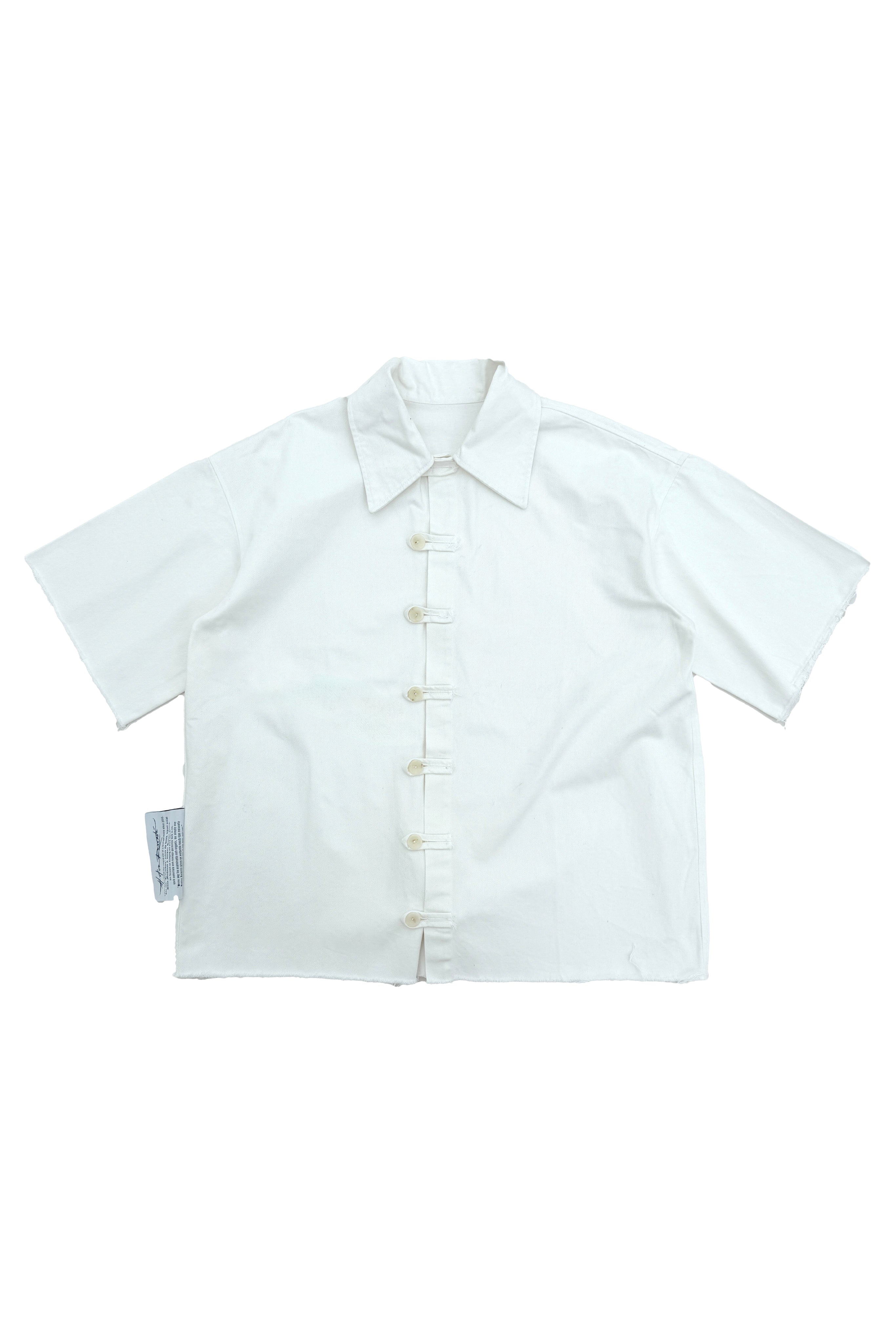 DENIM HAWAII SHIRT (WHITE)