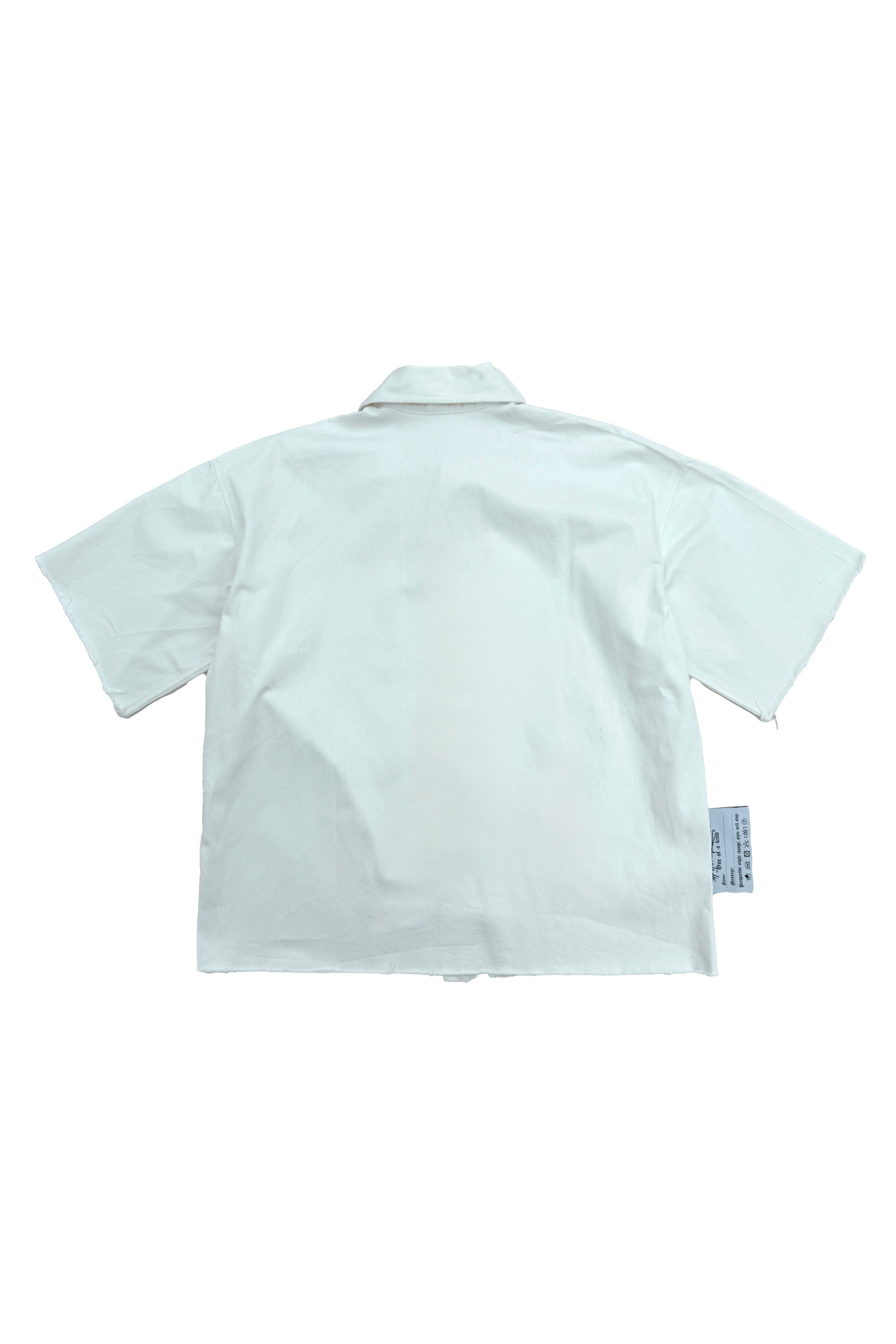 DENIM HAWAII SHIRT (WHITE)
