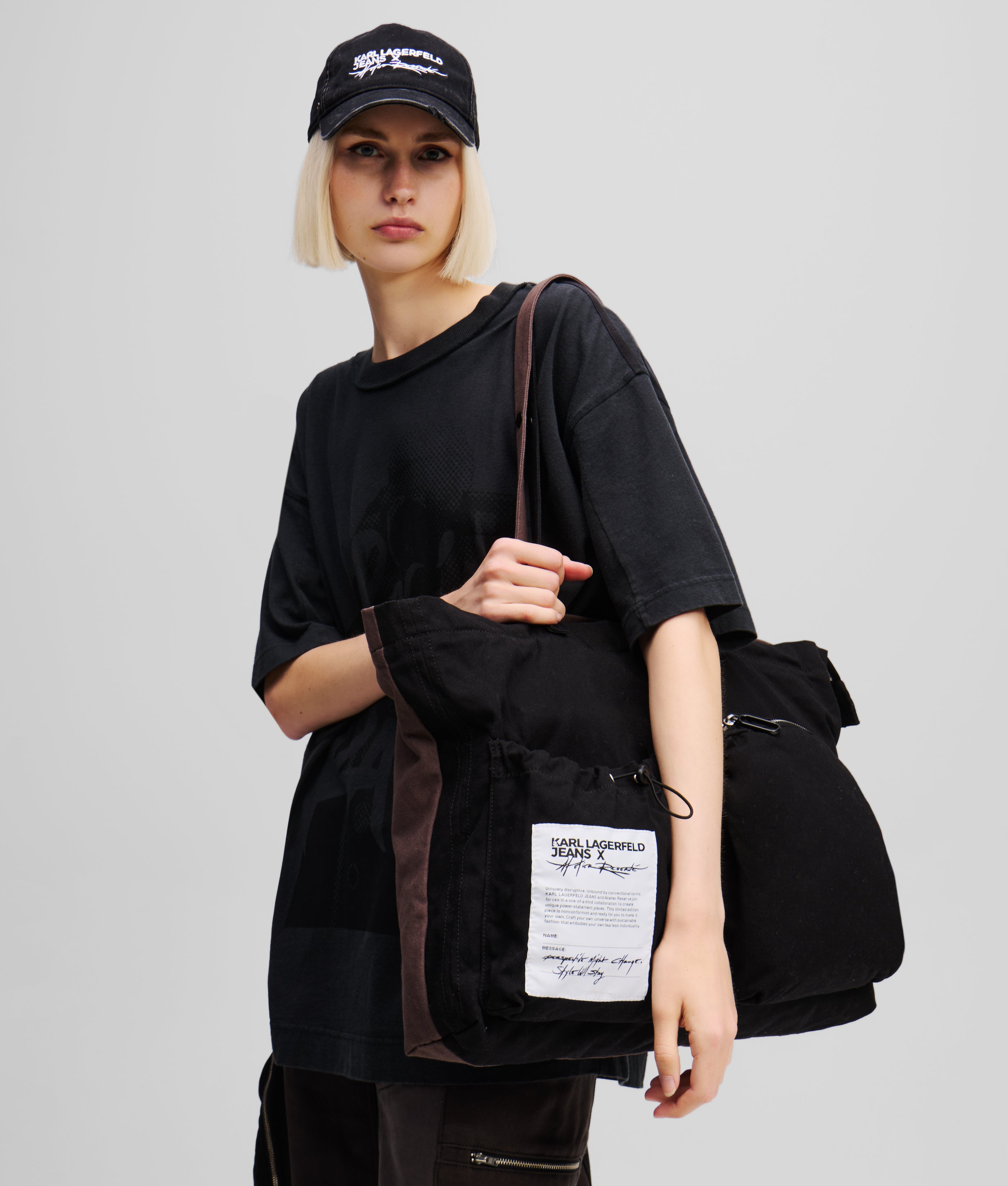 KLJ X ATELIER RESERVÉ CANVAS SHOPPER