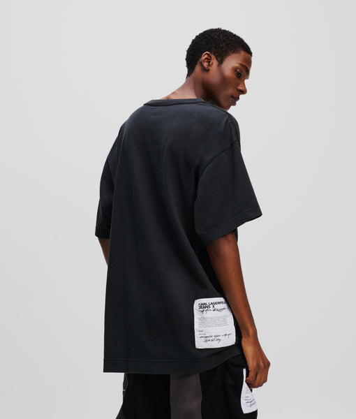 KLJ X ATELIER RESERVÉ T-SHIRT BLACK