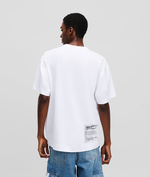 KLJ X ATELIER RESERVÉ PRINT T-SHIRT WHITE