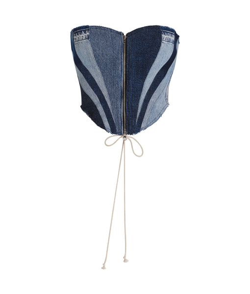 KLJ X ATELIER RESERVÉ DENIM BUSTIER