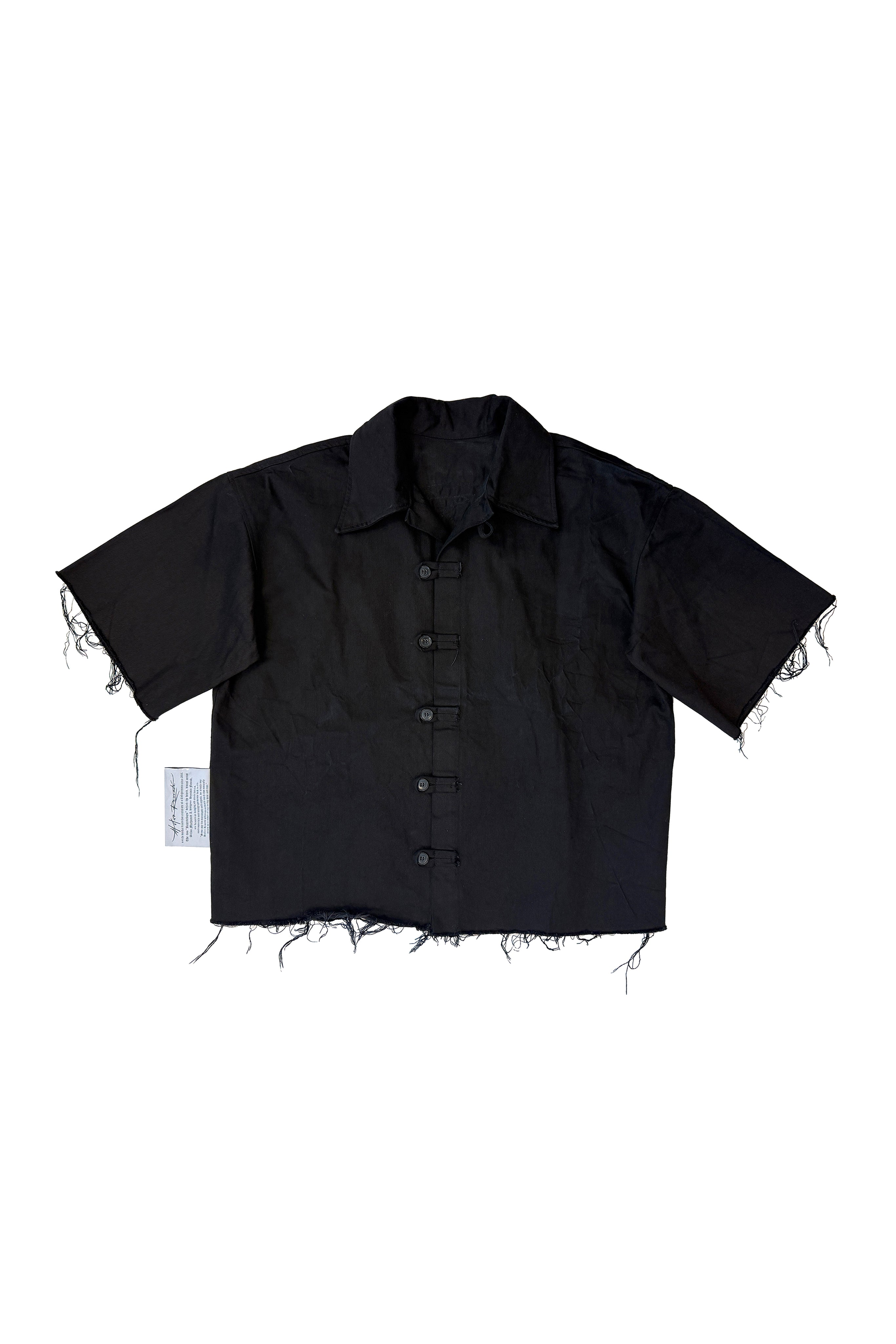 Denim Hawaii Shirt (Black)