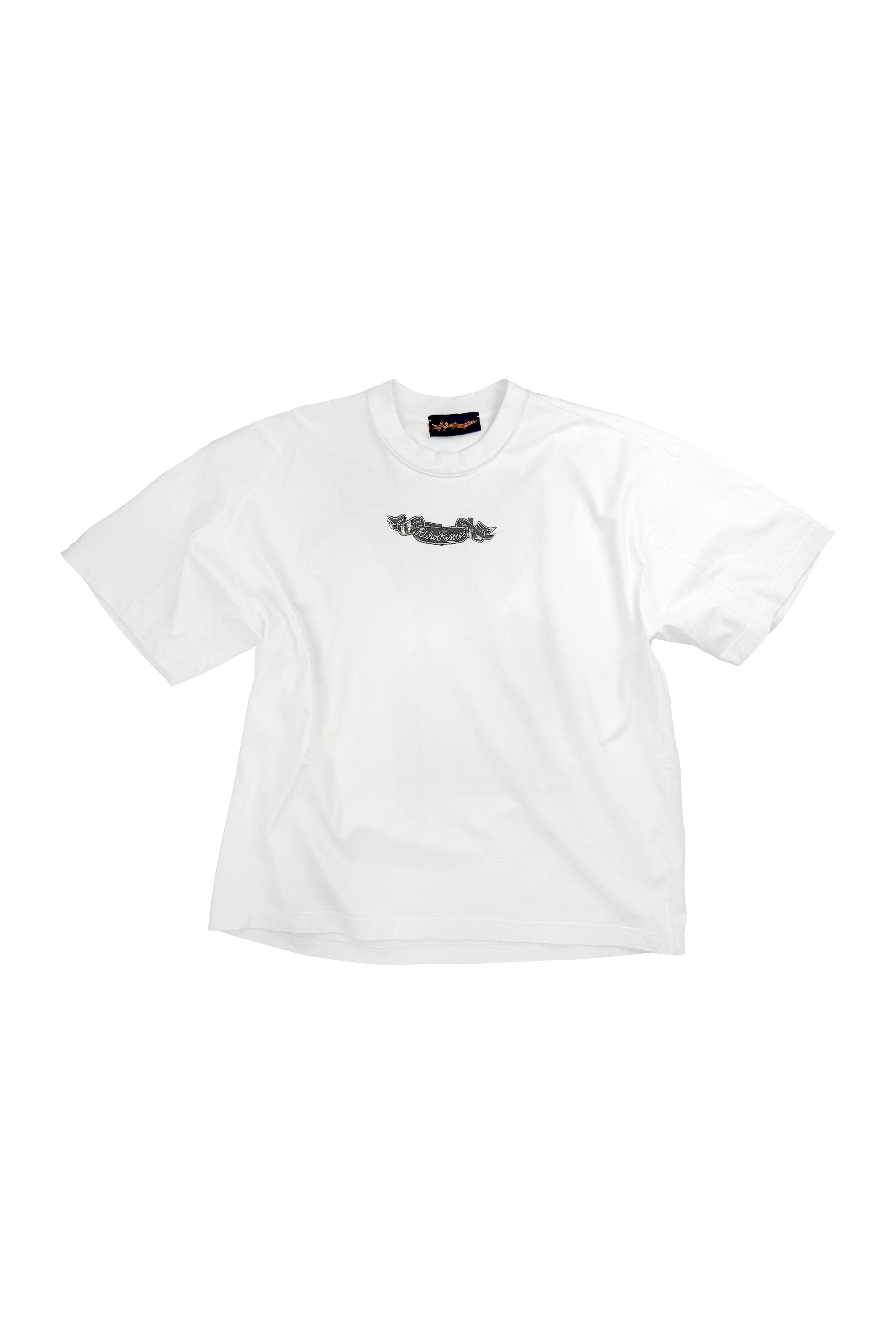 Box T-shirt Roman face white