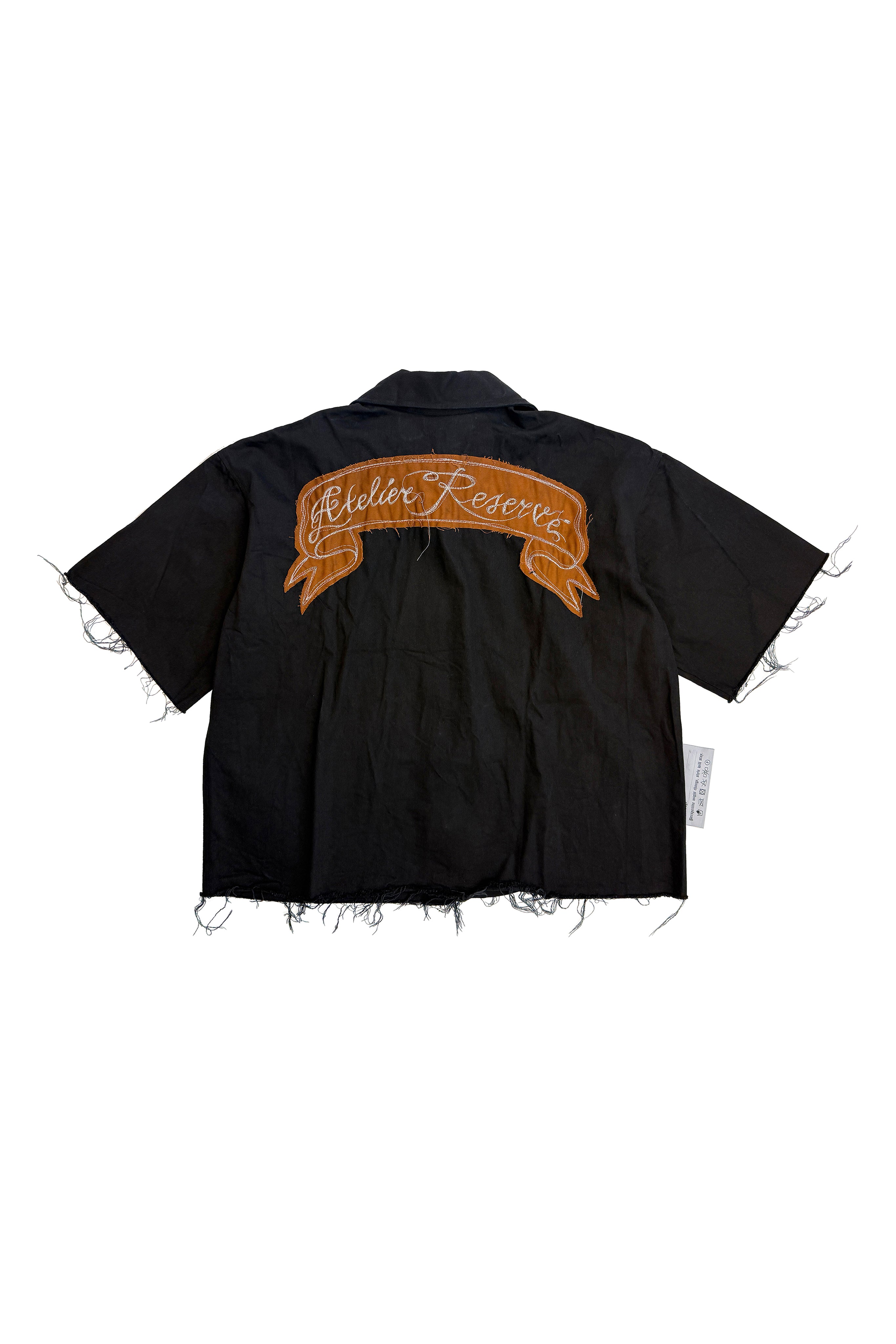 Denim Hawaii Shirt (Black)