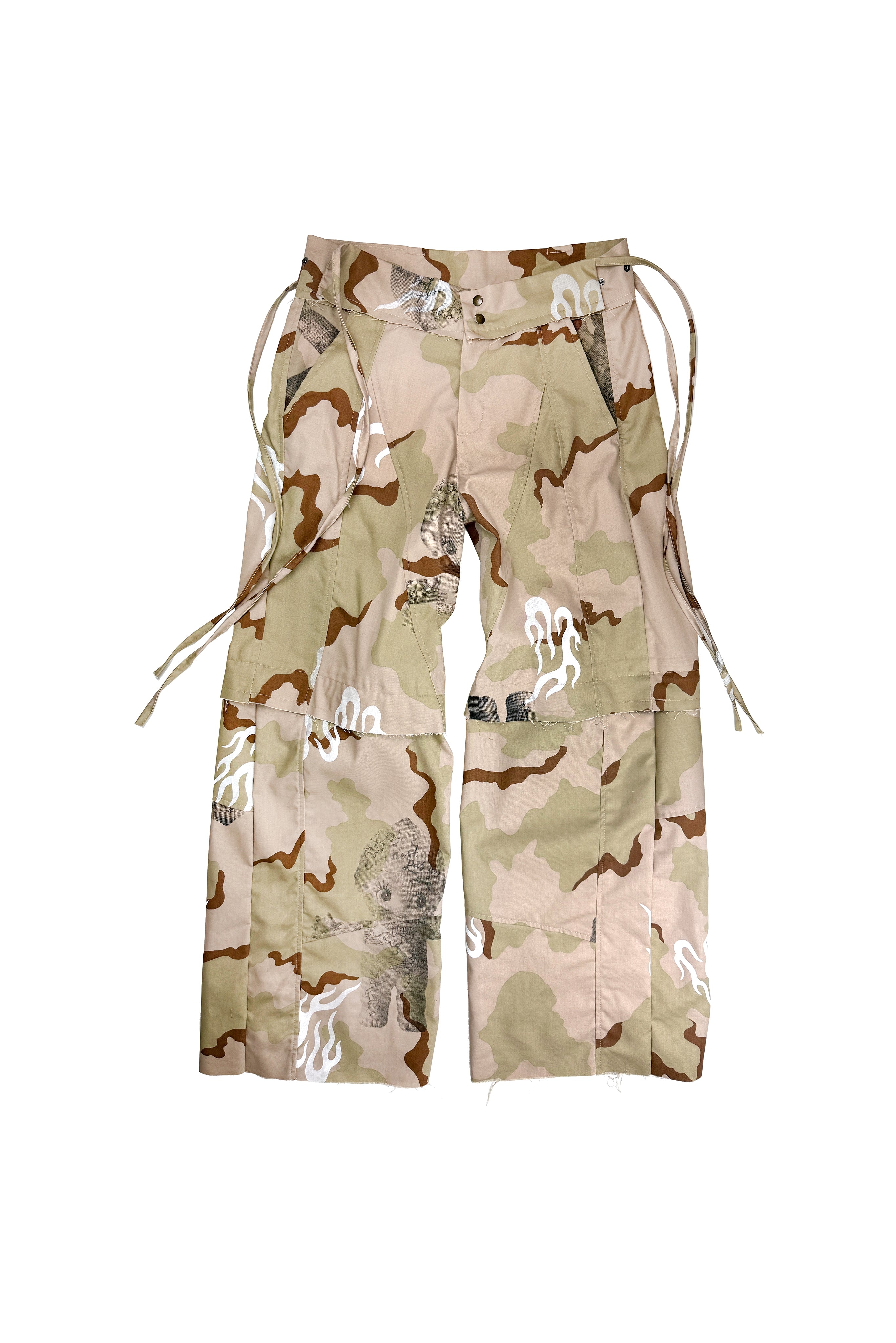 Desert Camo Zip Pants