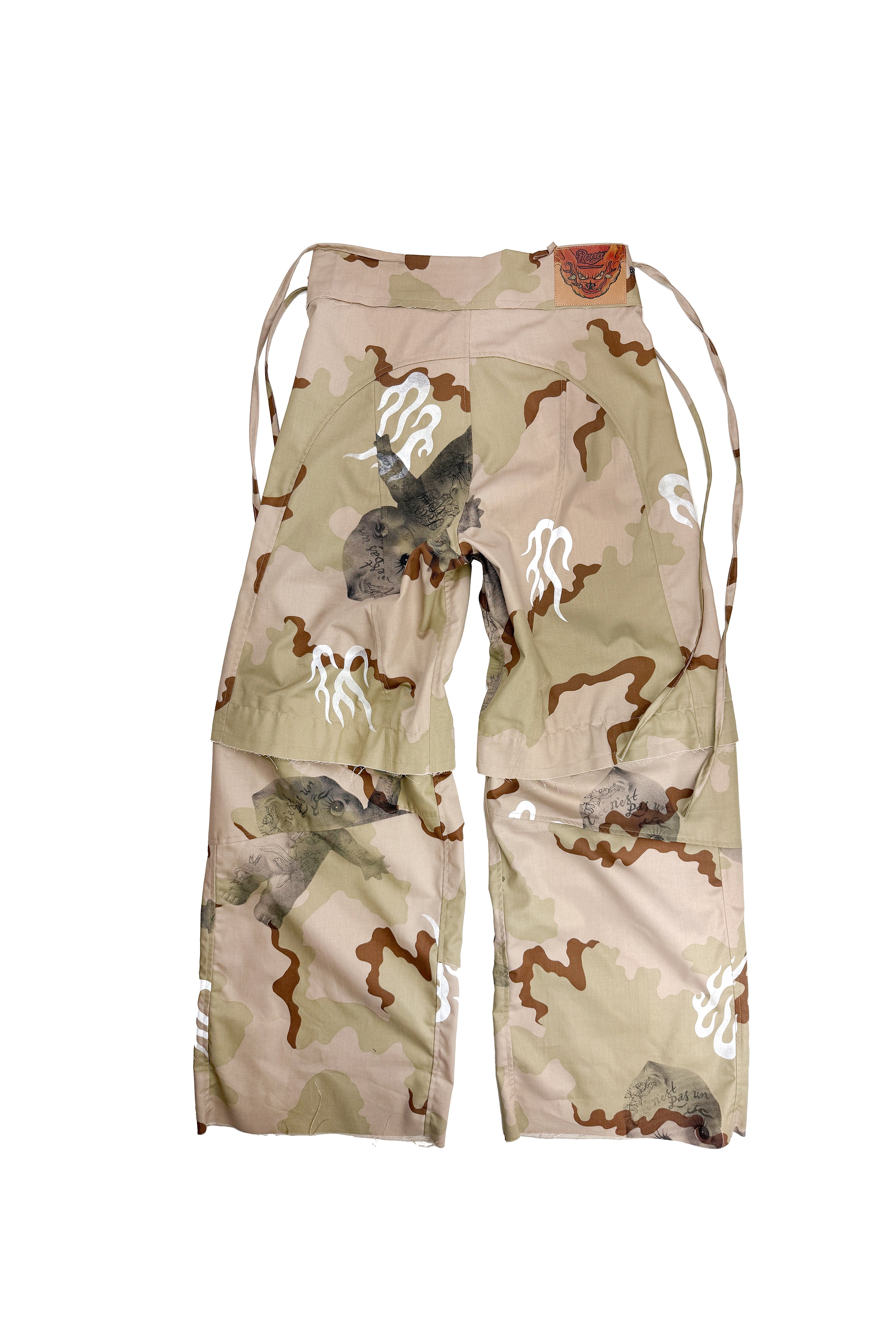 Desert Camo Zip Pants