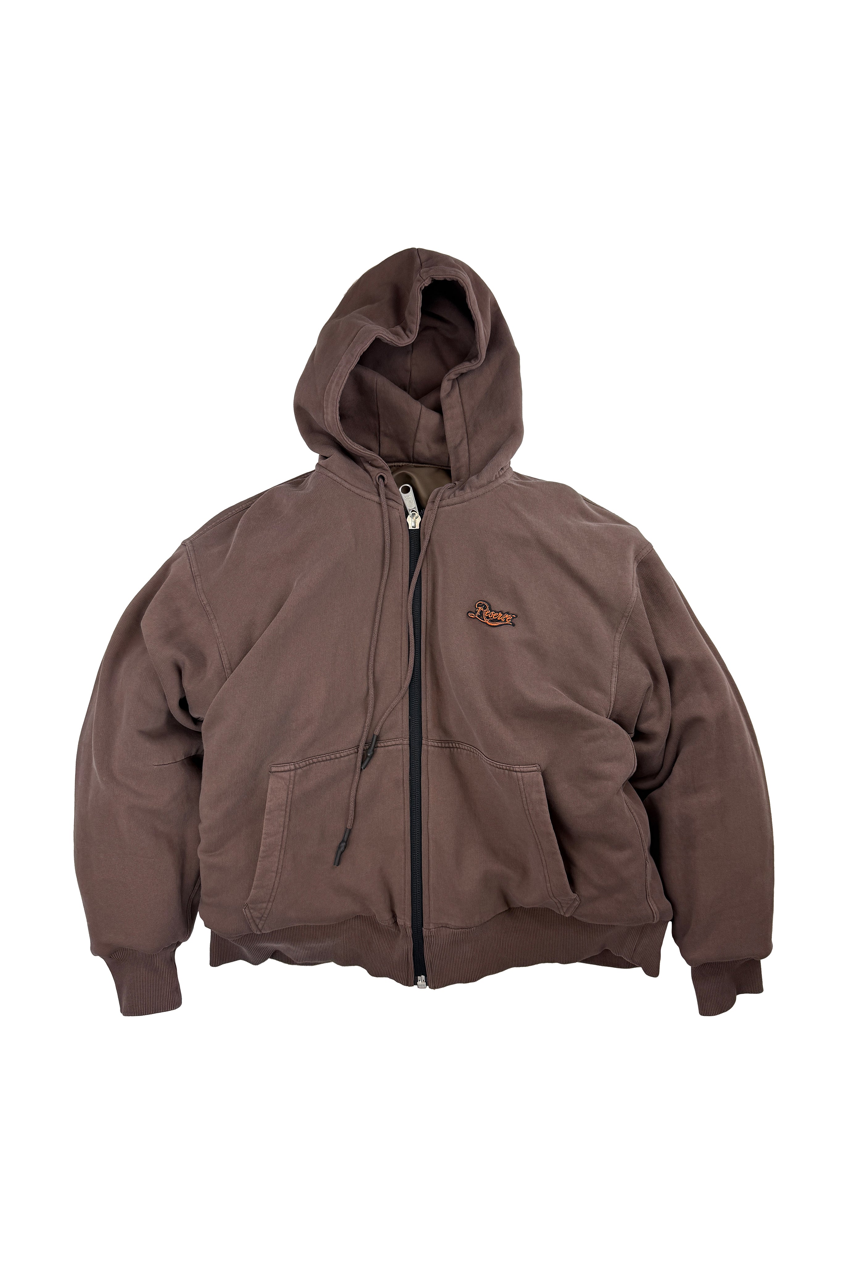 MA1 Hooded Bomber Brown