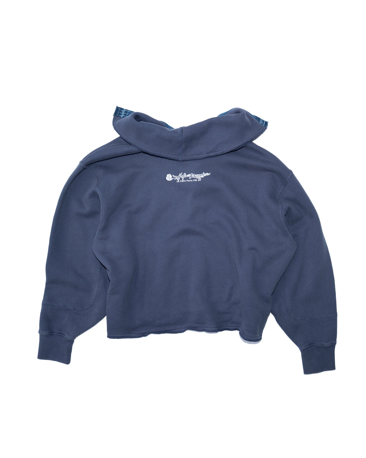 Box Hoodie Reconstructed Sailor Navy