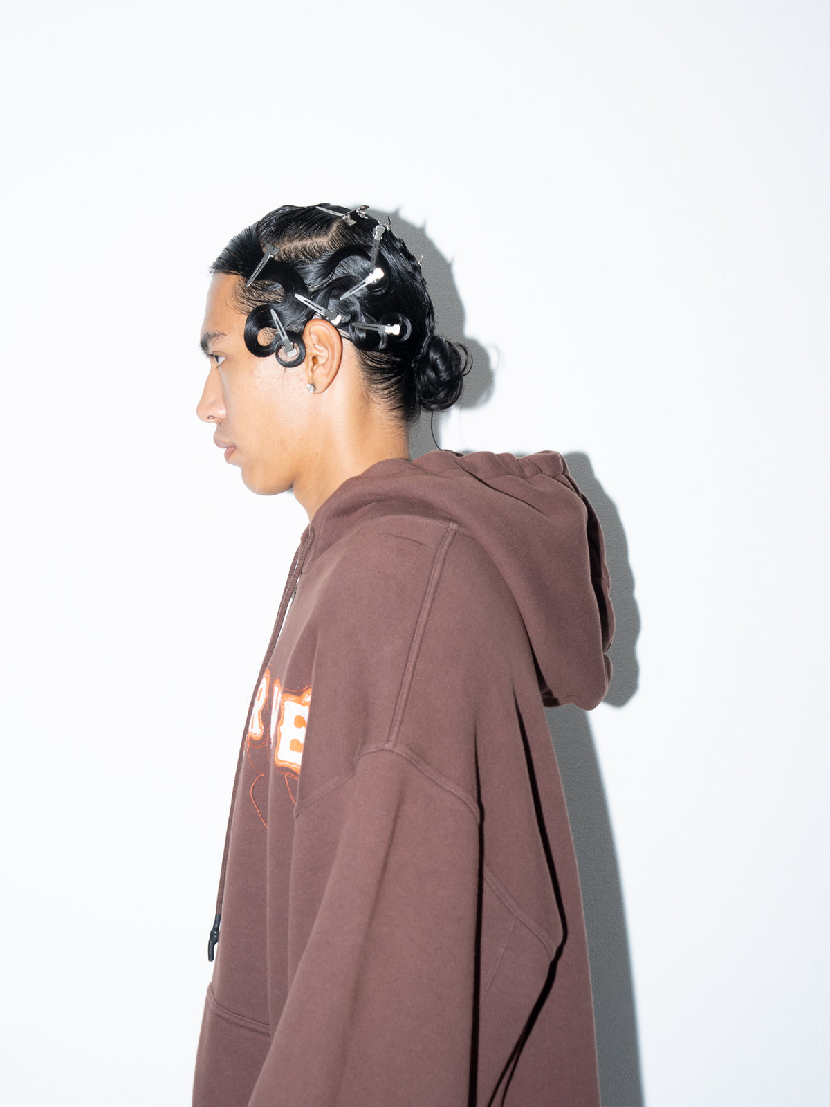 Zip Hoodie Brown