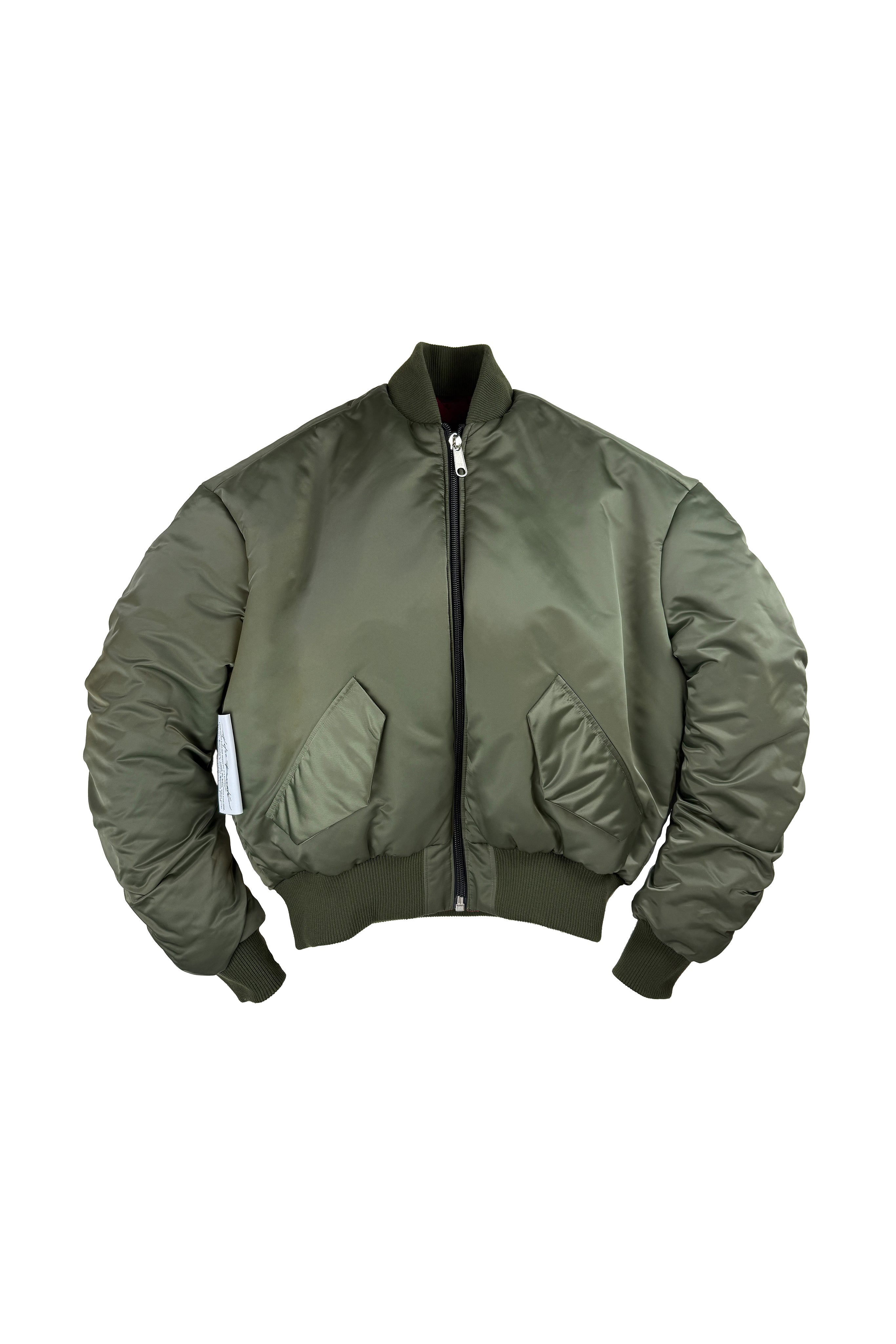 MA1 Bomber Green/ Bordeaux