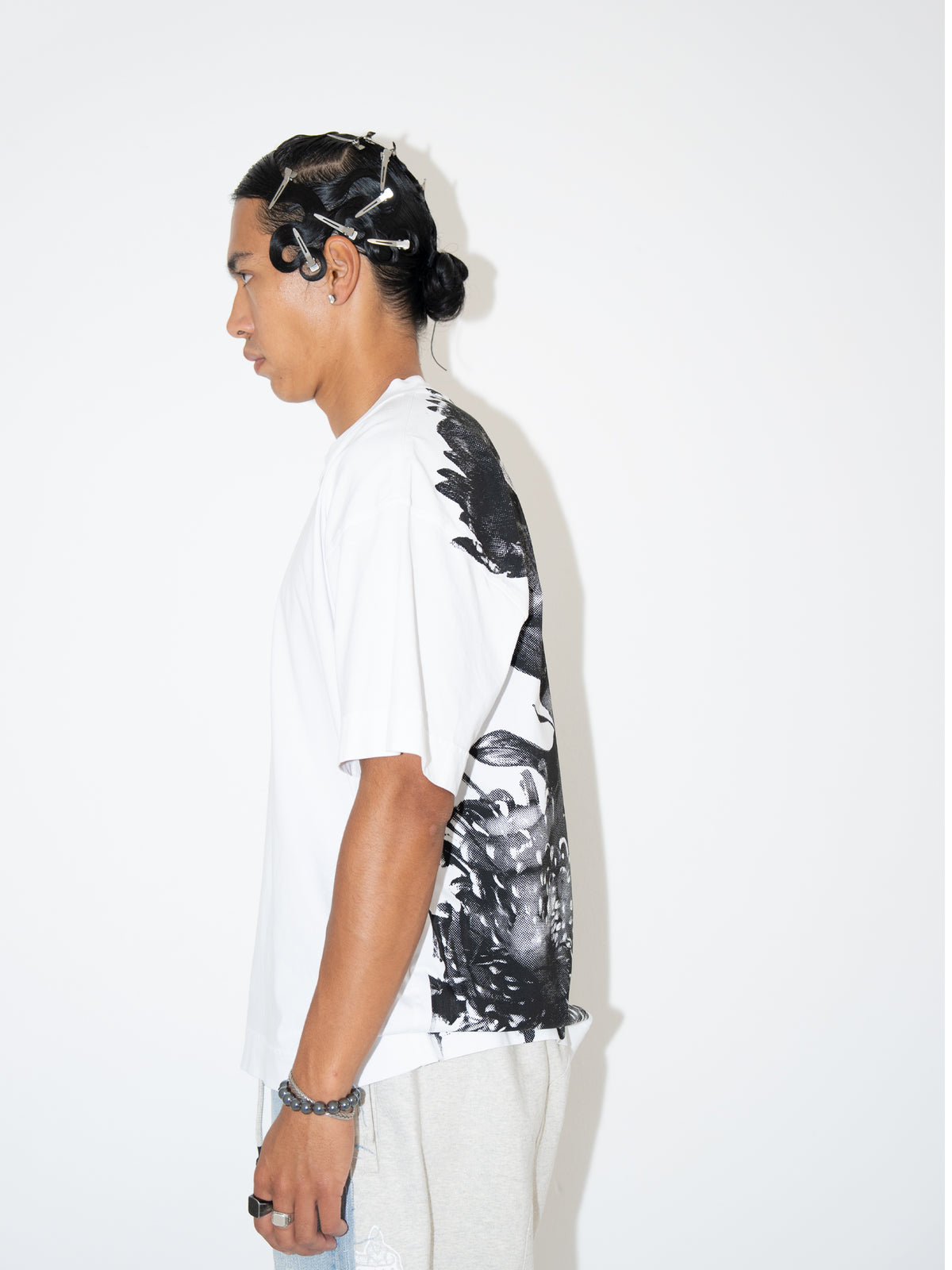 Box T-Shirt Flower Face