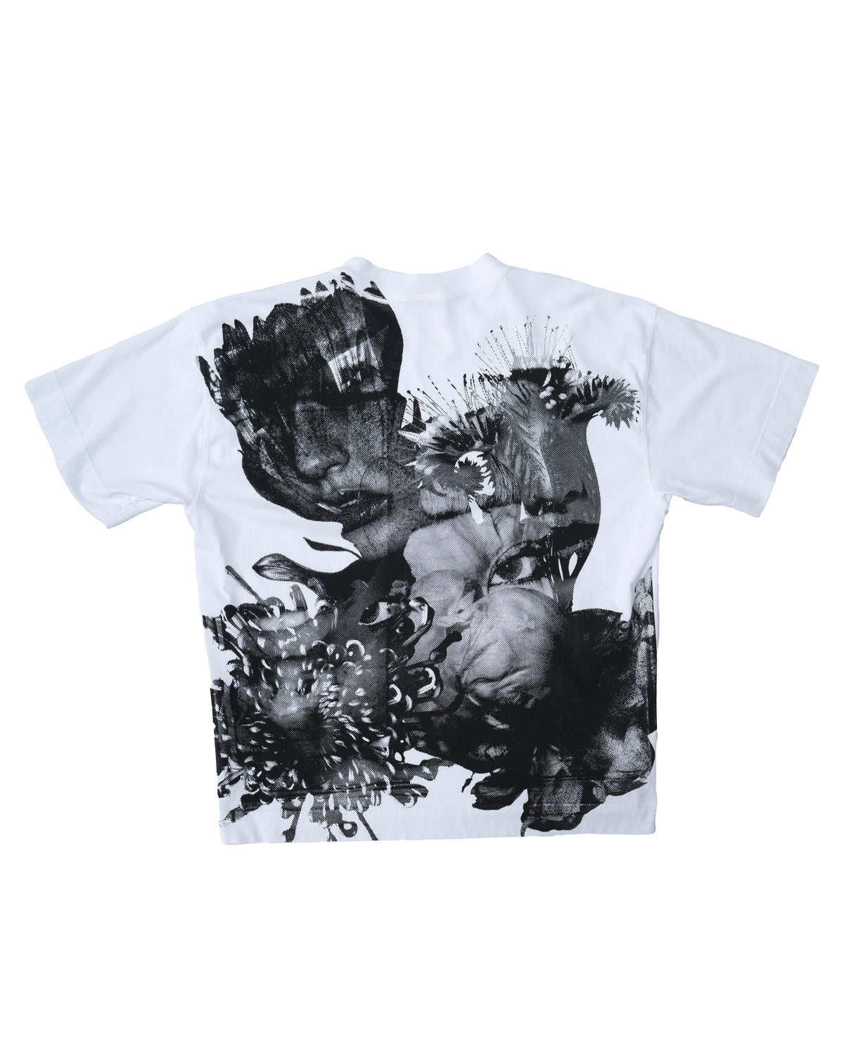 Box T-Shirt Flower Face