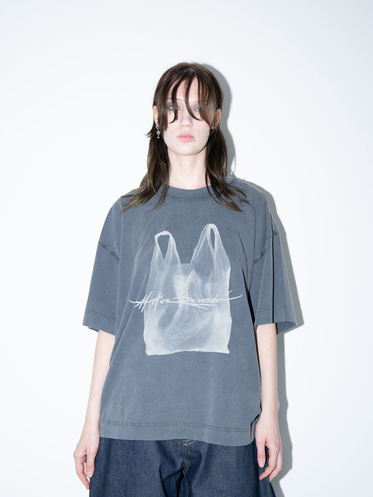 Box T-Shirt Plastic Bag 2.0 Grey