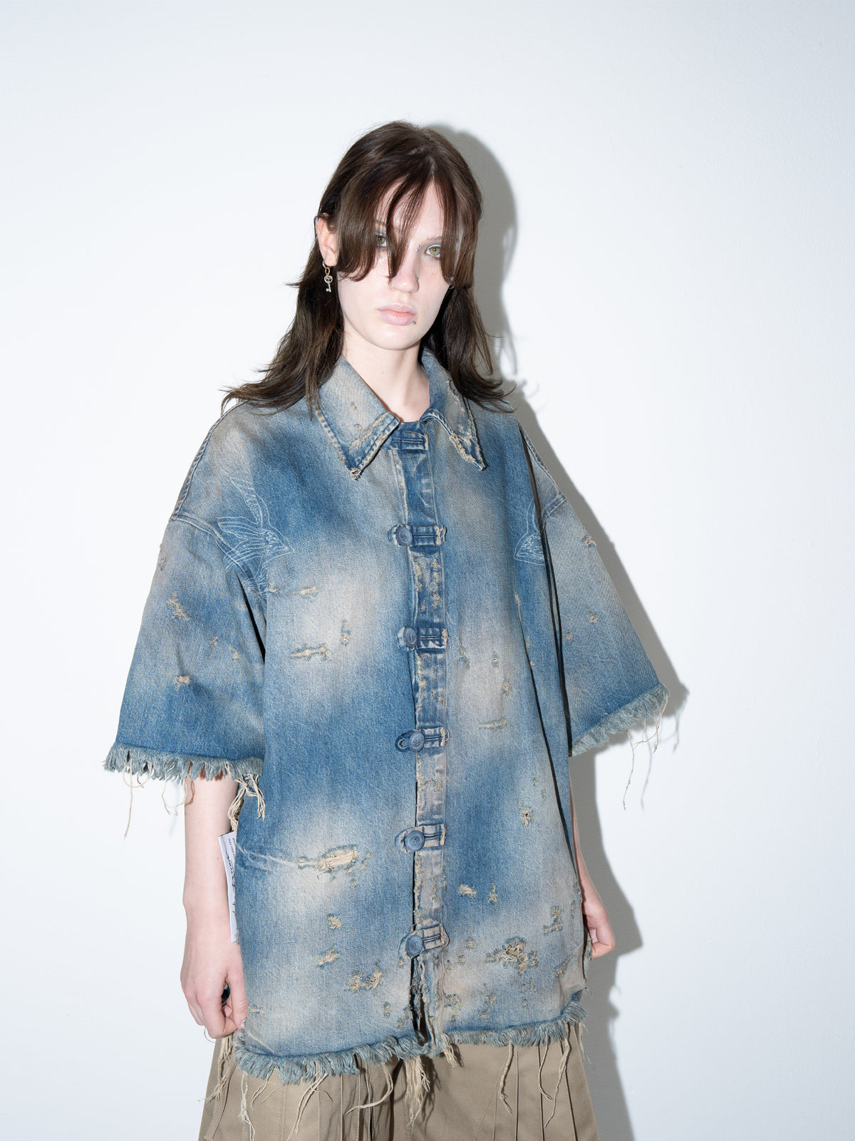 Denim Shirt Washed Blue