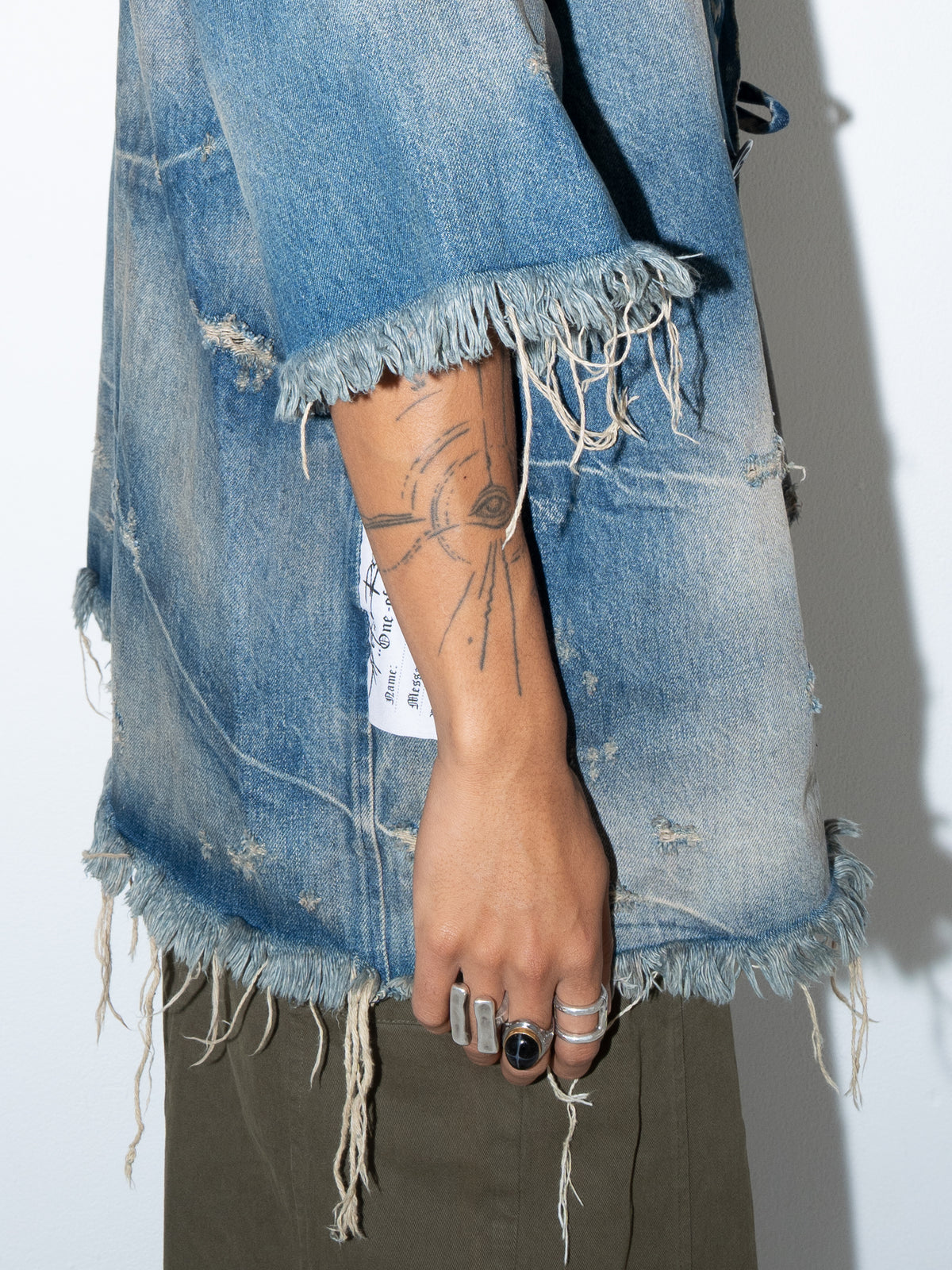 Denim Shirt Washed Blue