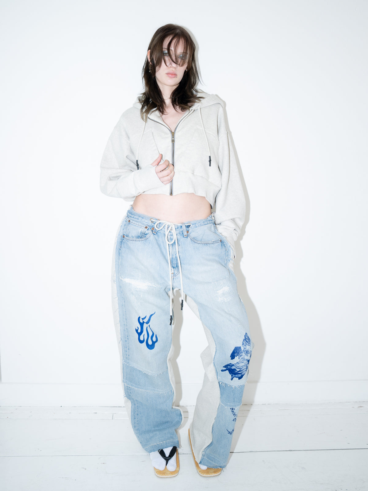 Sweatpants  Reconstructed Jeans Joggers
