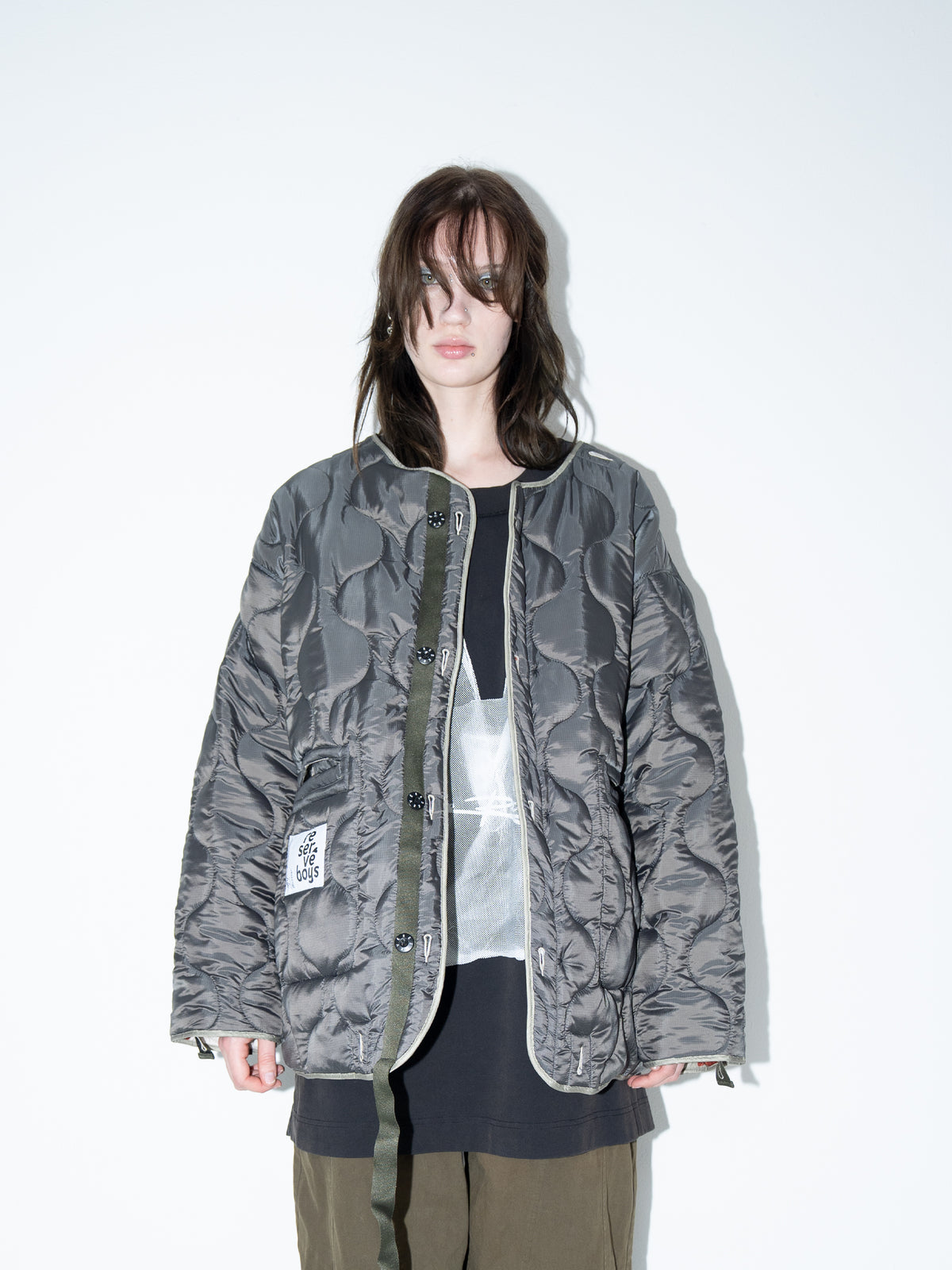 Liner Jacket Reversible Camo/Silver