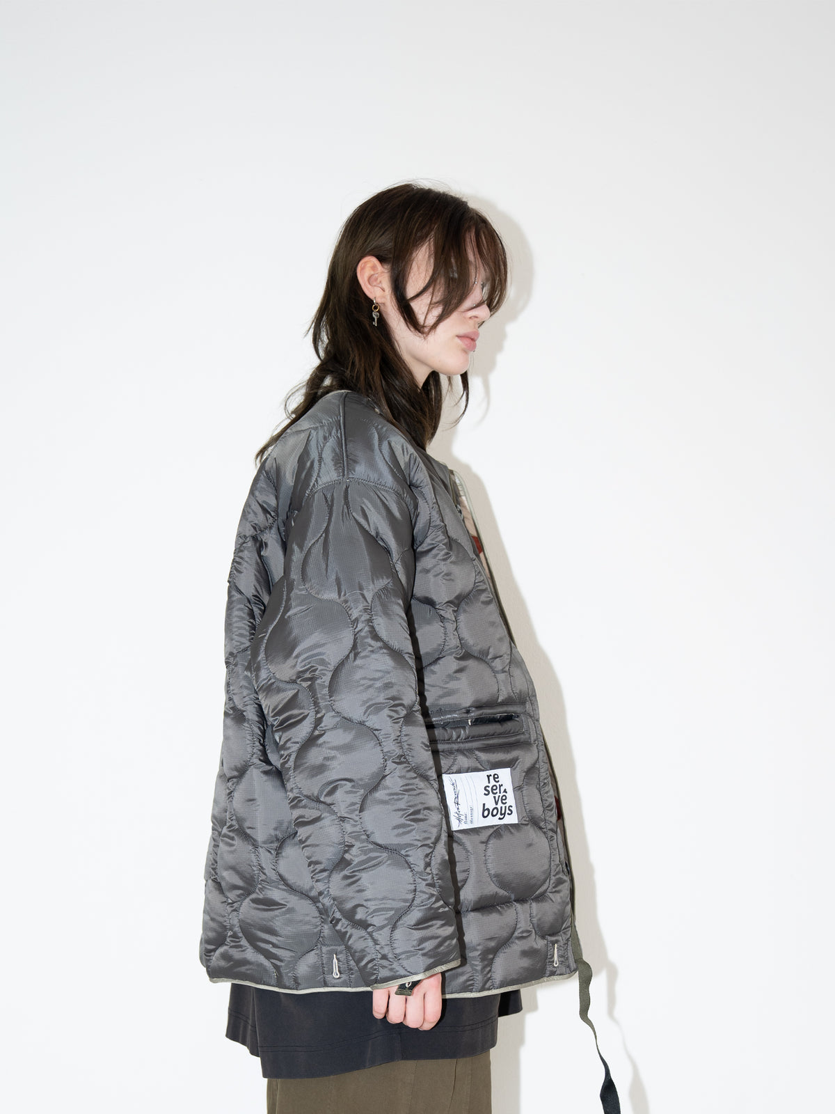 Liner Jacket Reversible Camo/Silver