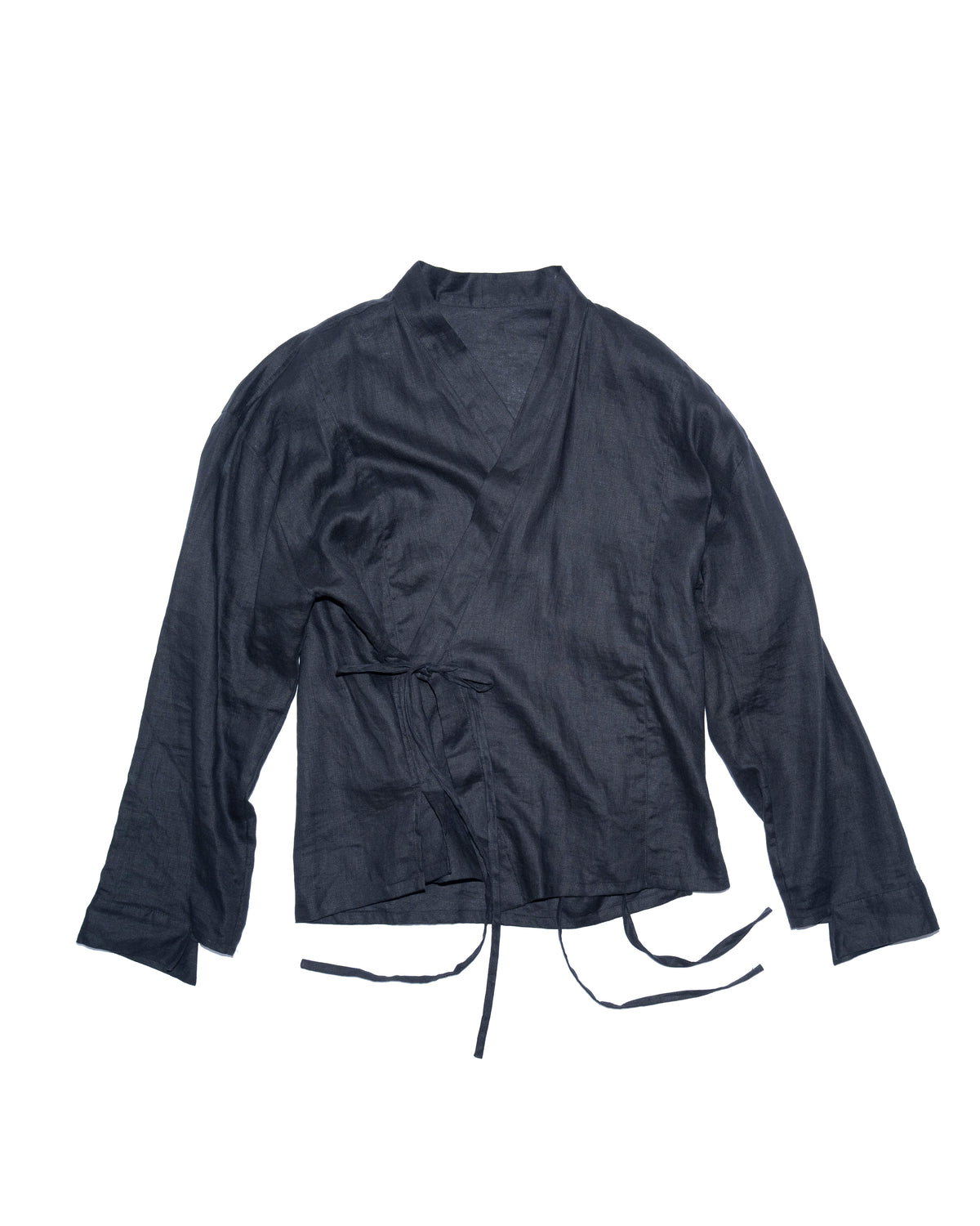 Linen Kimono Black