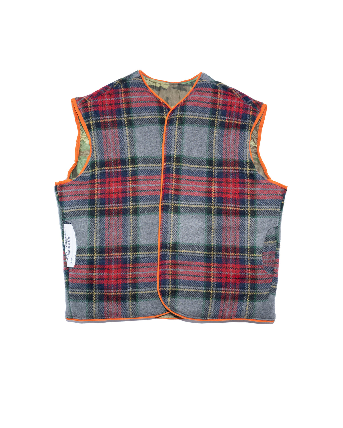 Quilted Wool Vest Multi