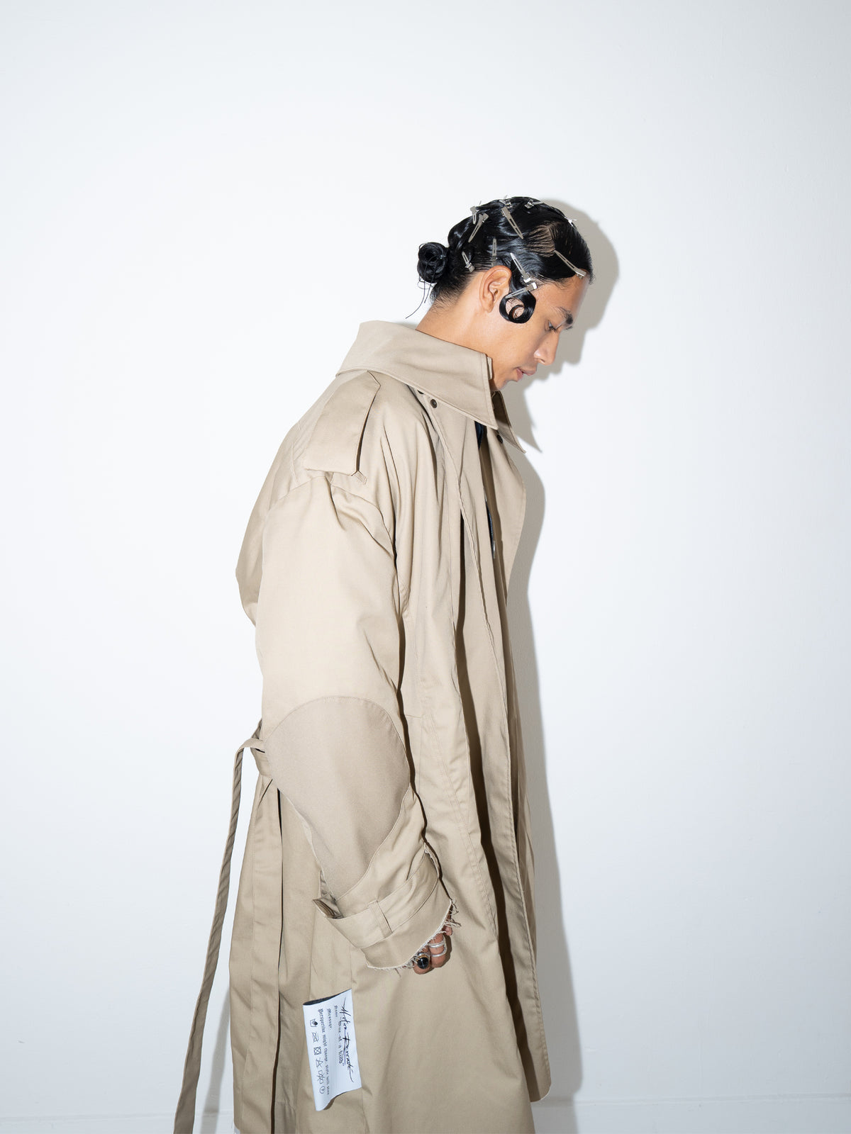 Trench Coat Khaki Beige