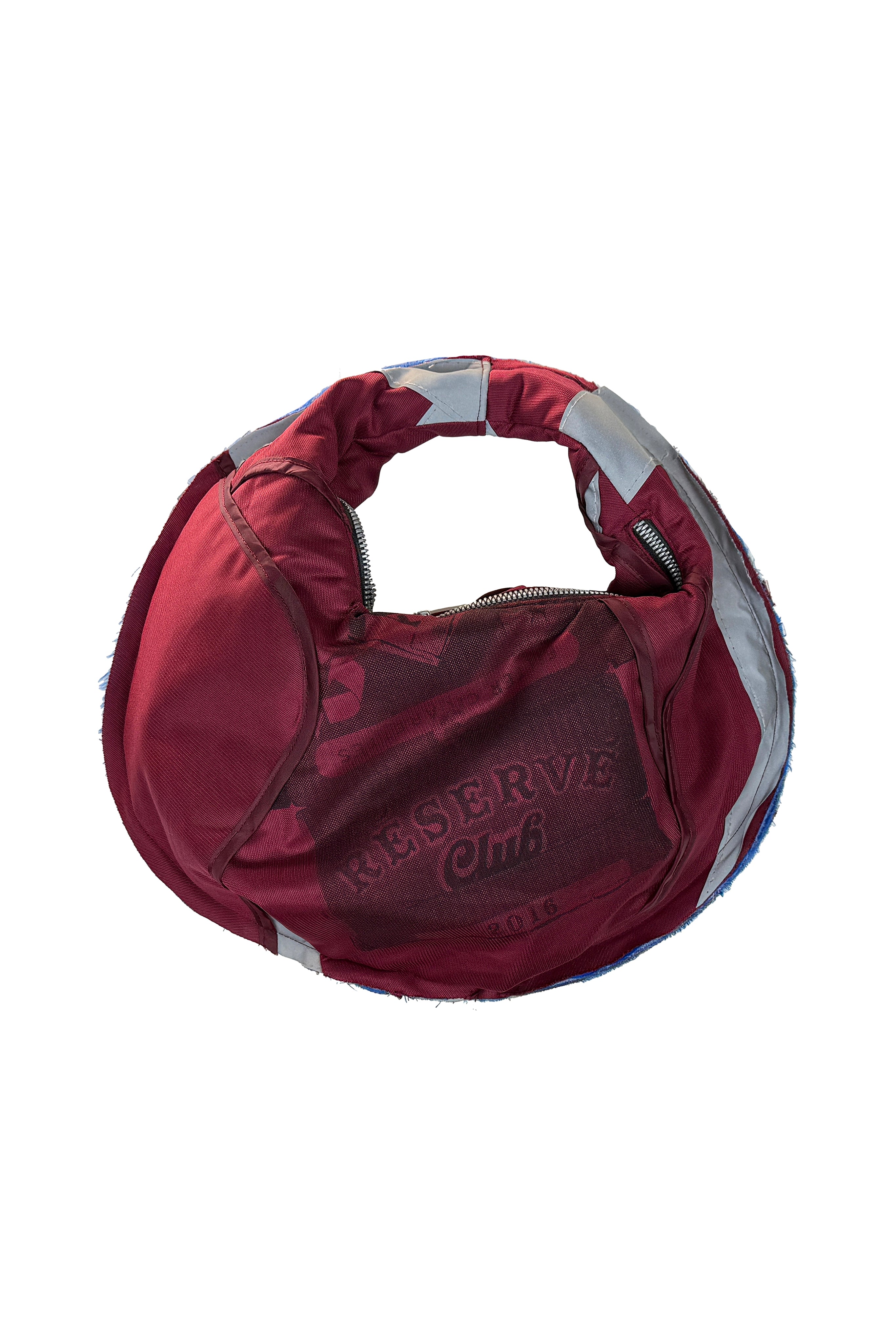 Re-cut high visibility vests Bordeaux Croissant Bag